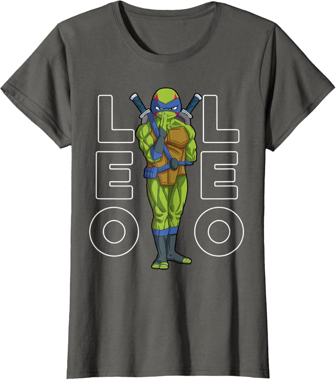 Mademark Teenage Mutant Ninja Turtles Leonardo Ninjutsu Stance T-Shirt - 4