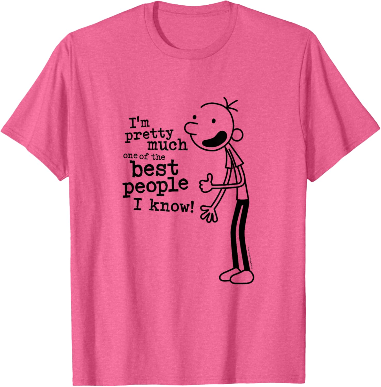 Diary of a Wimpy Kid I'm The Best People I Know T-Shirt for Kids - 7
