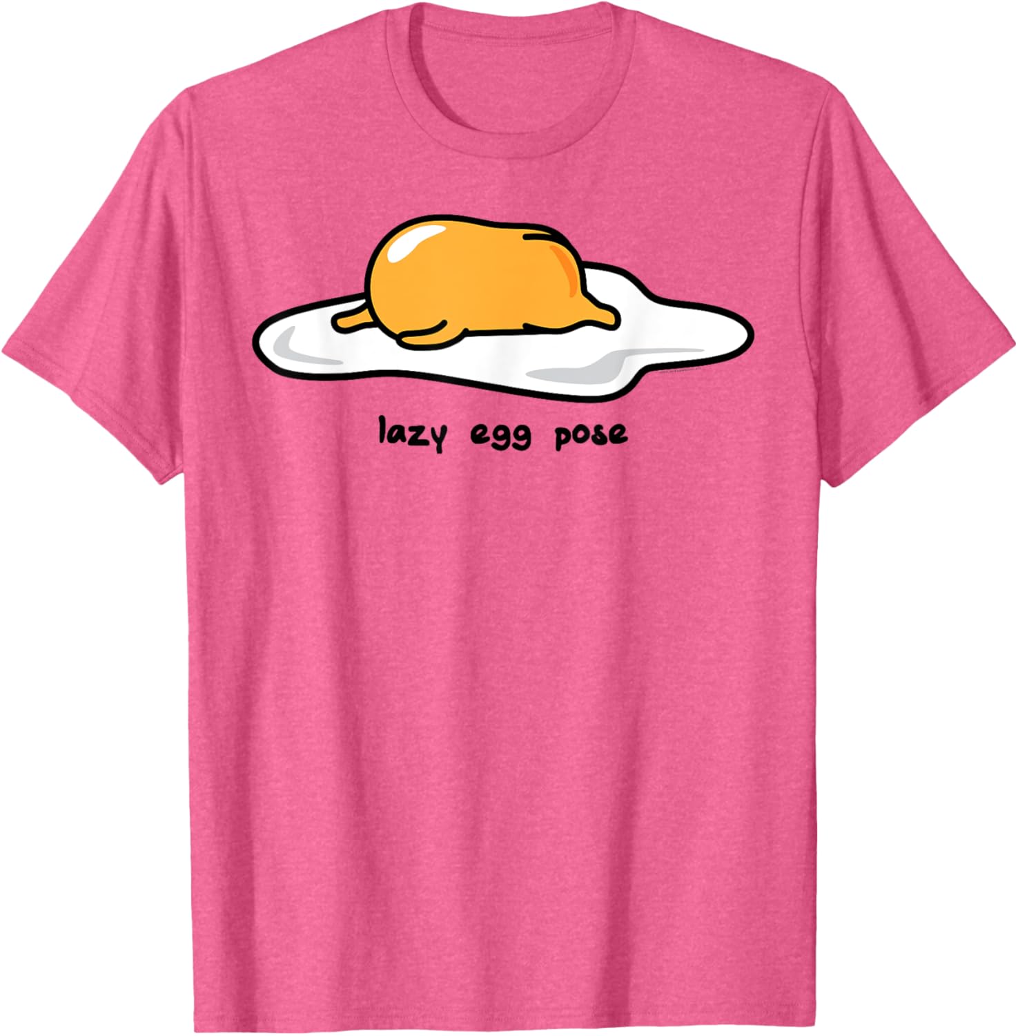 Gudetama Lazy Egg Yoga Pose T-Shirt for Fun and Comfort Lovers - 20