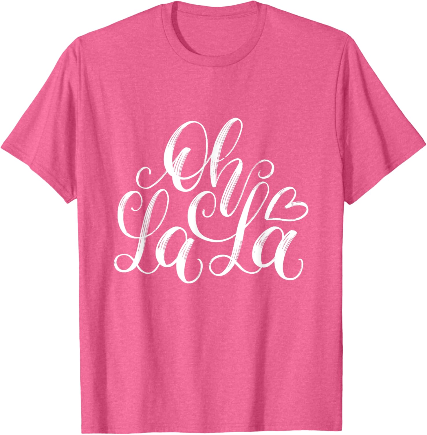 Oh La La French Novelty Graphic Tees Stylish T-Shirt for Fun Fashion - 6