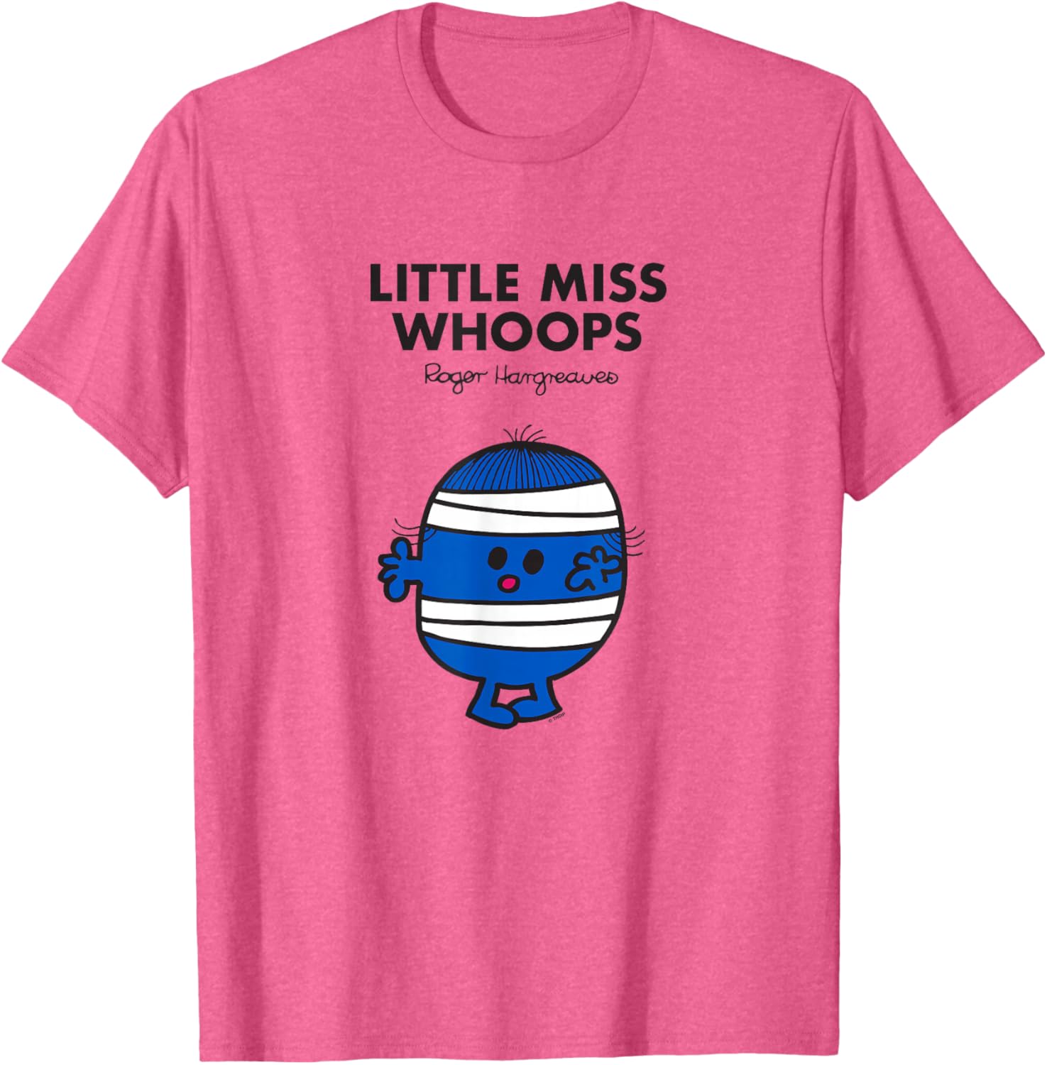 Mr Men Little Miss Whoops T-Shirt for Kids Fun Graphic Tee - 5