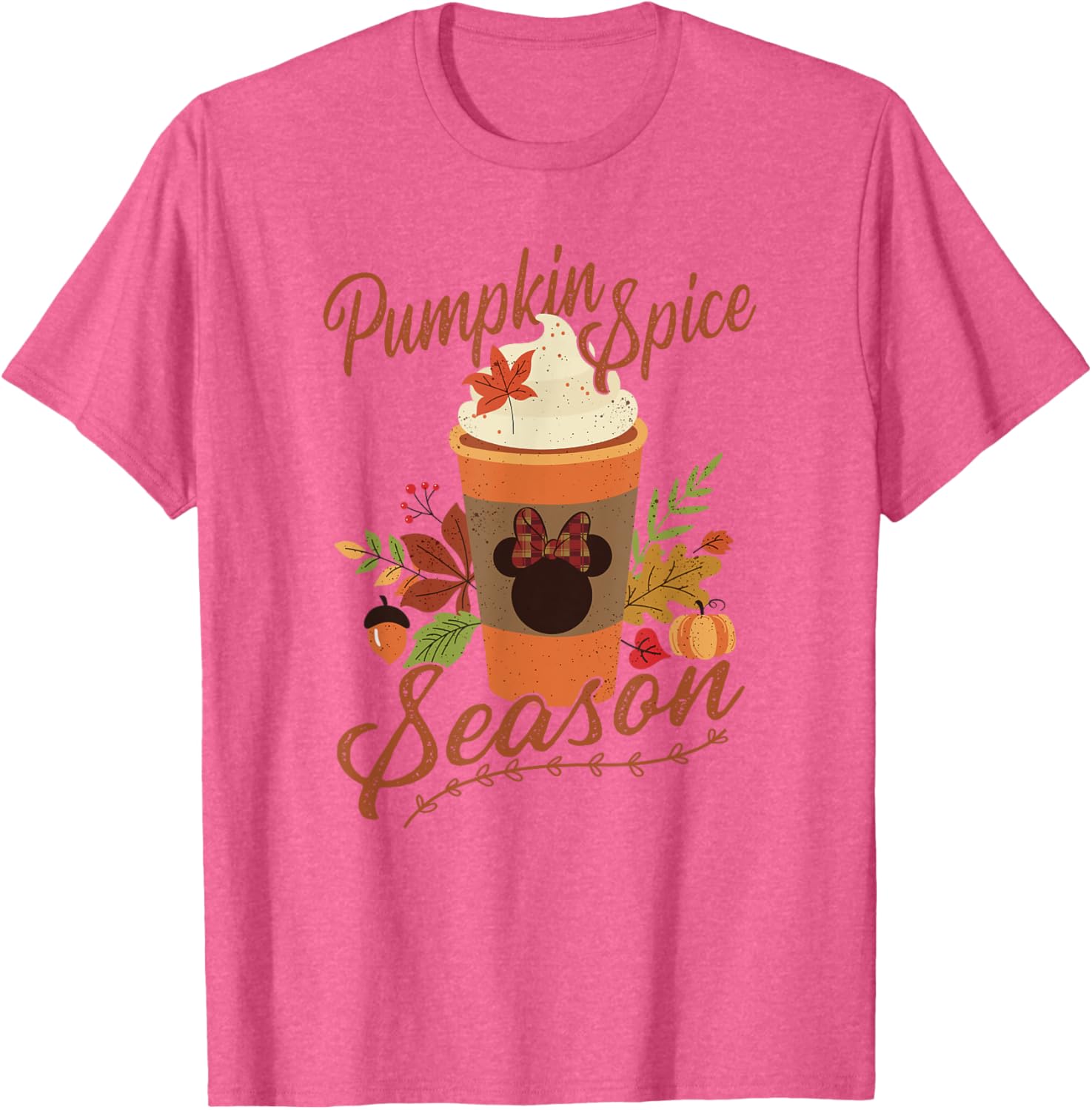 Disney Mickey And Friends Pumpkin Spice T-Shirt for Fall Fun - 9