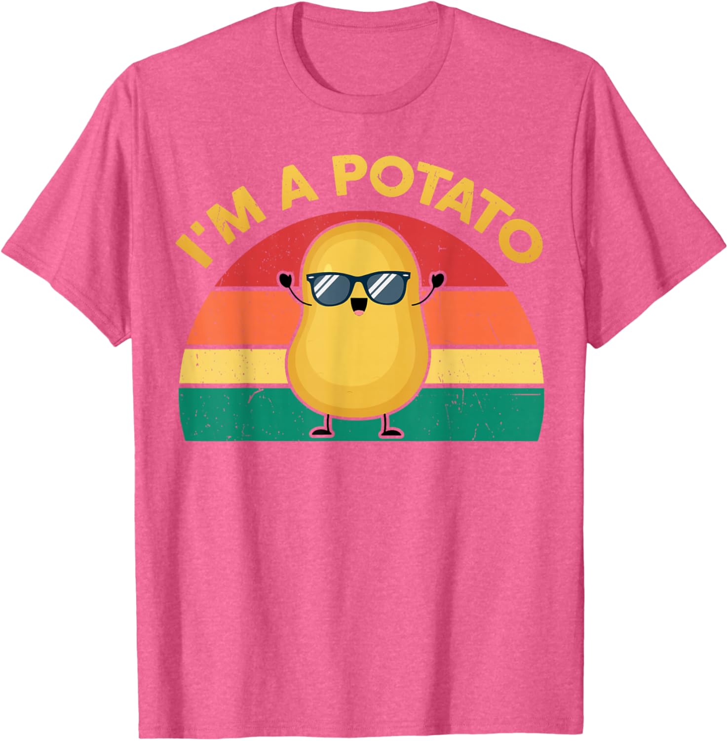 Funny I'm A Potato T-Shirt for Kids - Cute Graphic Tee for Boys and Girls - 2