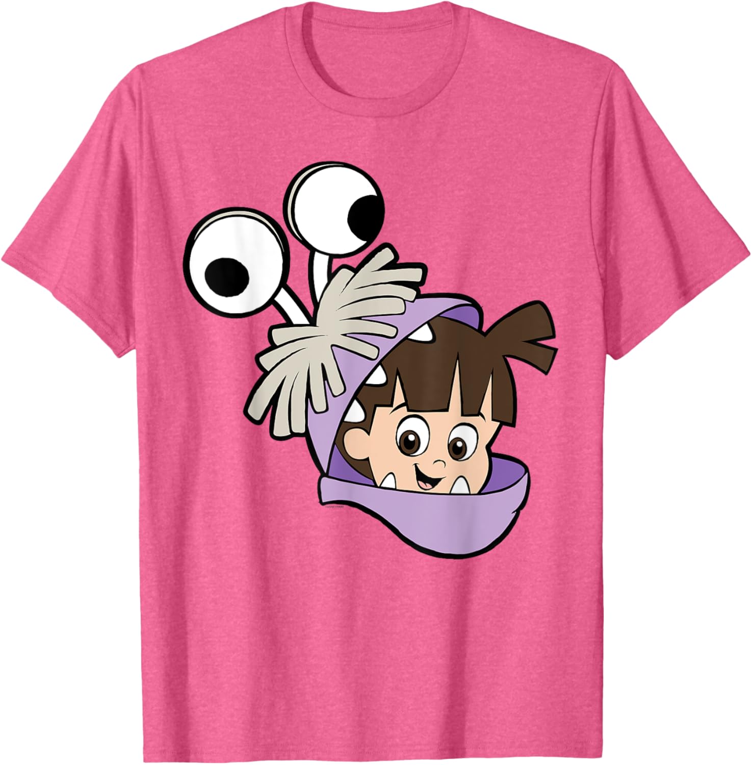 Monsters Inc Boo Big Face Costume T-Shirt for Kids Fun Apparel - 3