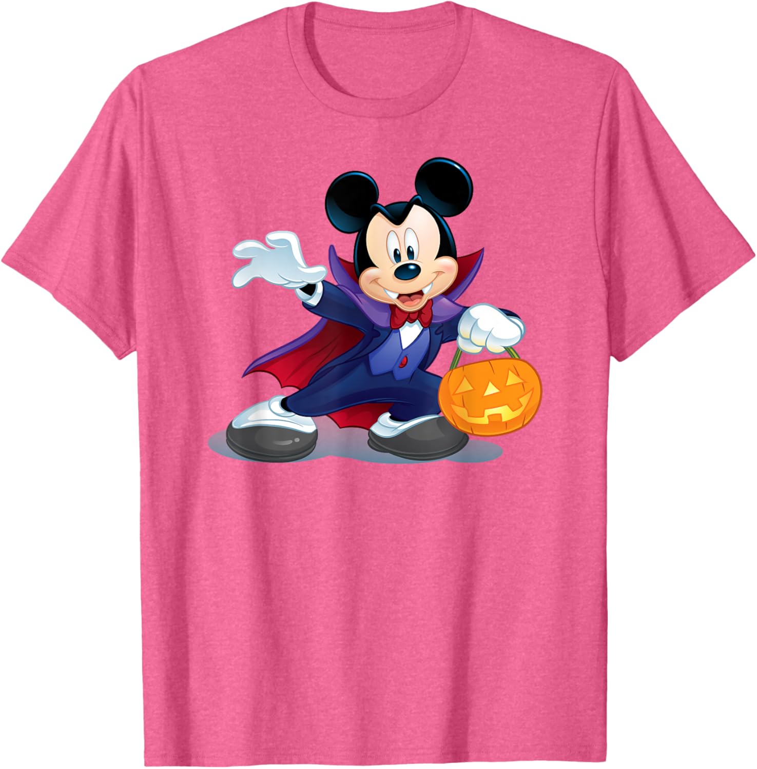 Disney Halloween Mickey Mouse Vampire T-Shirt for Fun Holiday Style - 12
