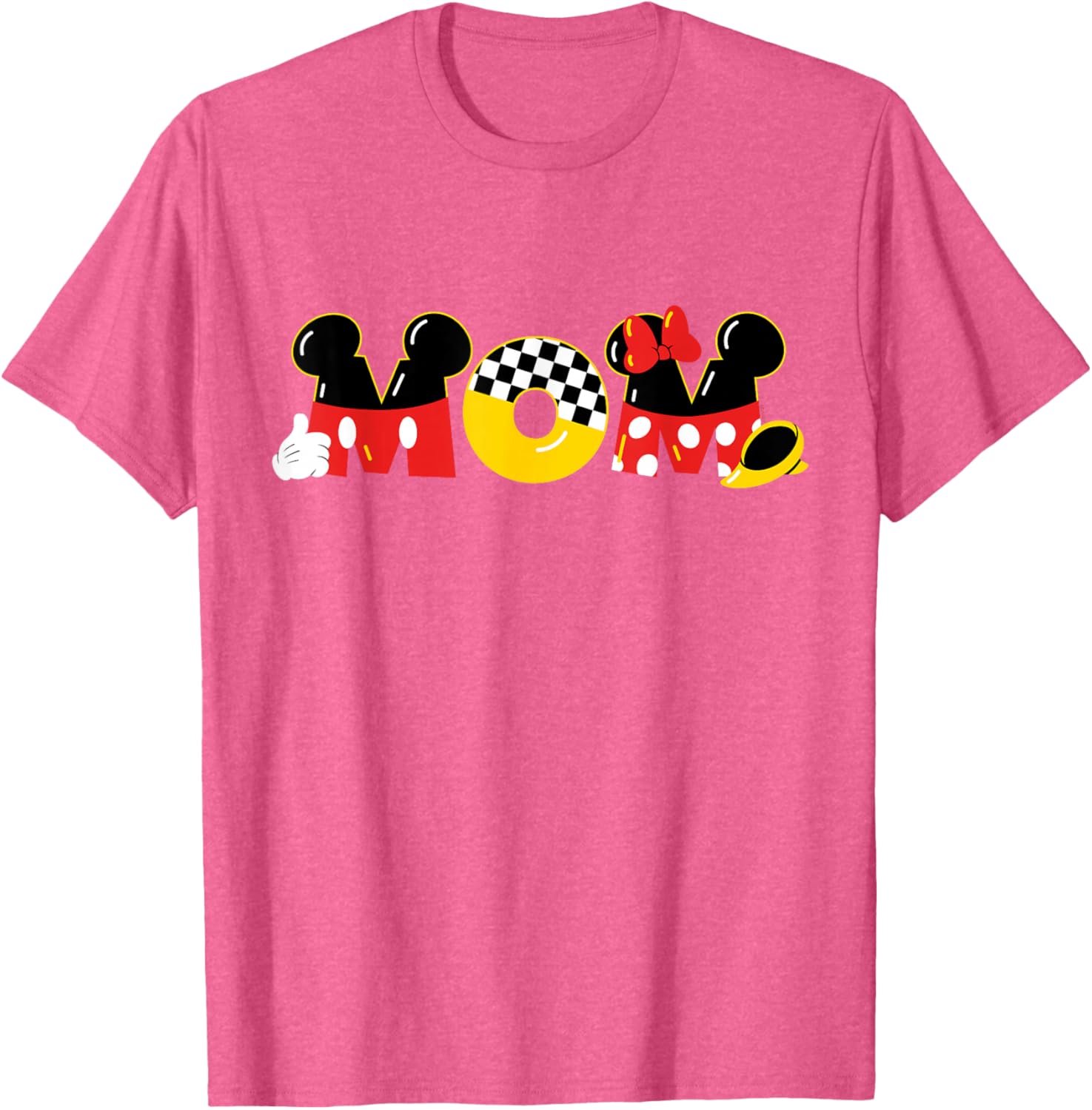 Disney Mickey Minnie Mouse Mom Mother's Day Birthday T-Shirt Gift - 15