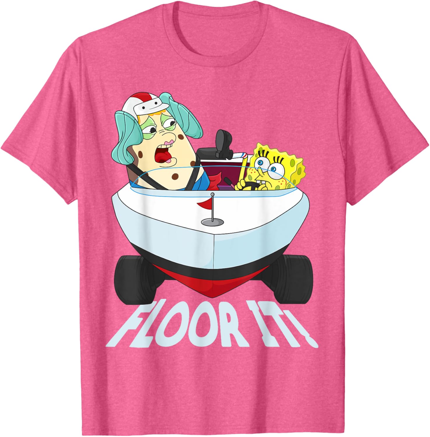 Mademark x SpongeBob SquarePants Floor It T-Shirt for Fun and Style - 5