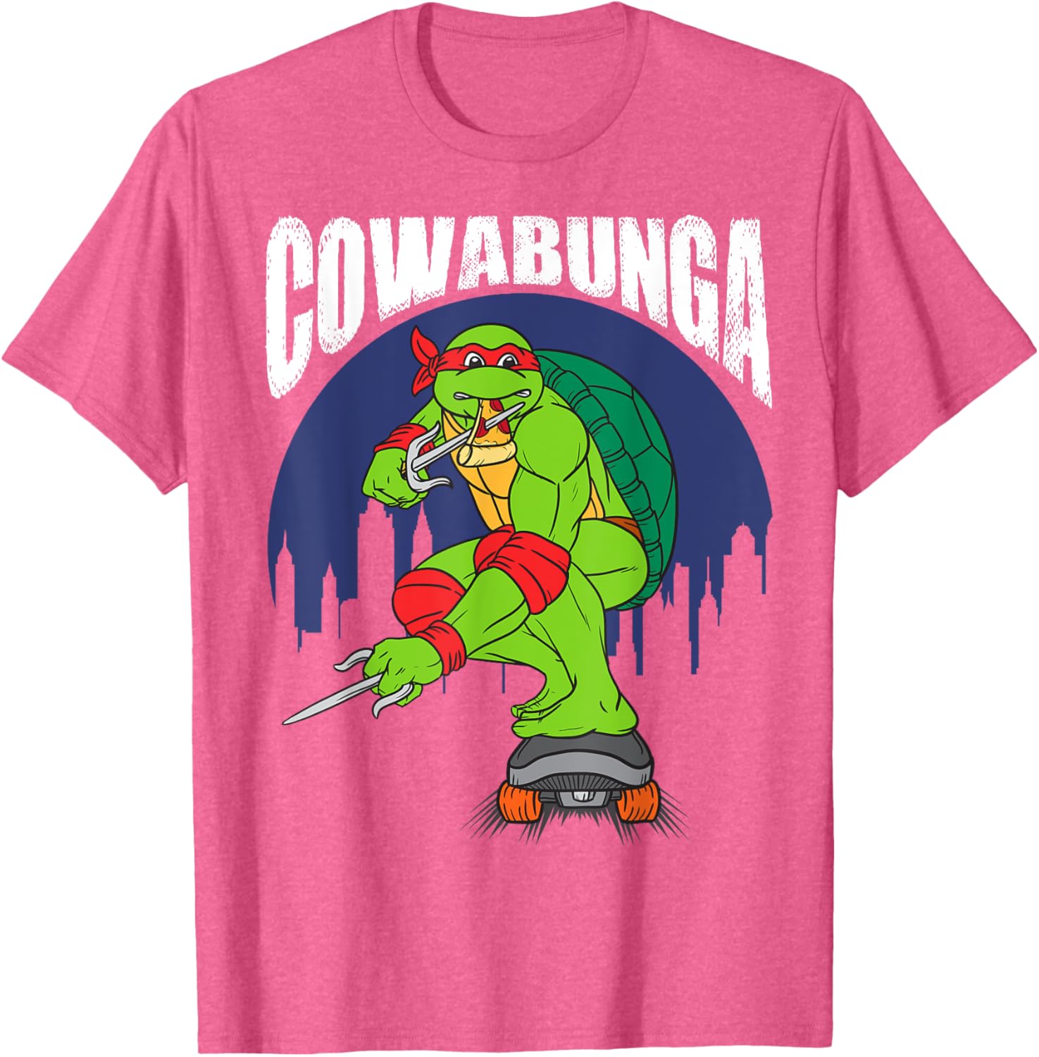 Mademark Teenage Mutant Ninja Turtles Cowabunga Raphael Pizza T-Shirt - 22