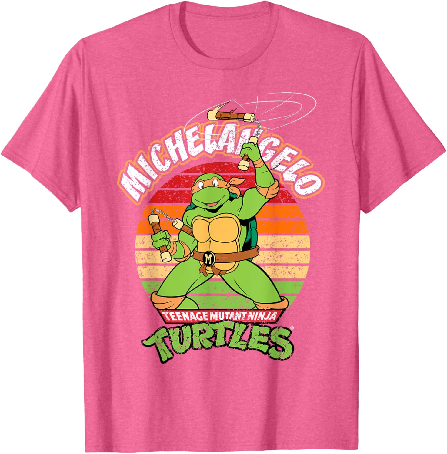 Mademark TMNT Michelangelo Ready For Action T-Shirt for Kids and Adults - 15