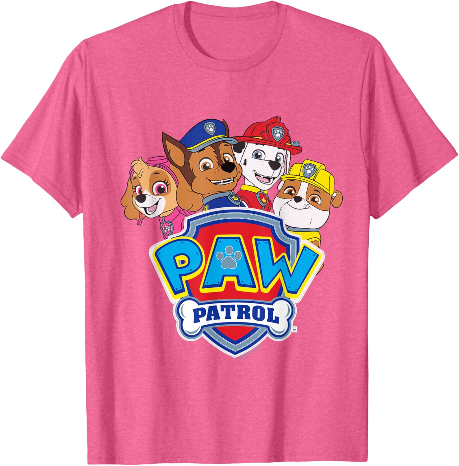 Paw Patrol Logo Group T-Shirt for Kids - Fun and Stylish Apparel - 11