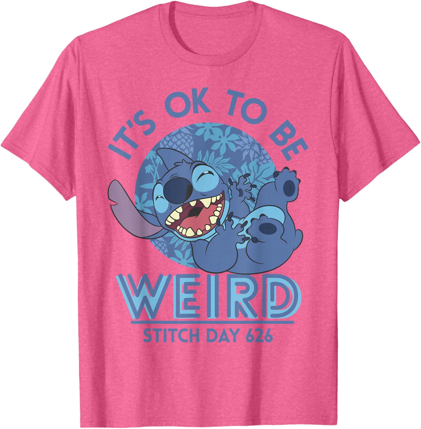 Disney Lilo & Stitch Stitch Day It's OK To Be Weird T-Shirt for Fans - 8