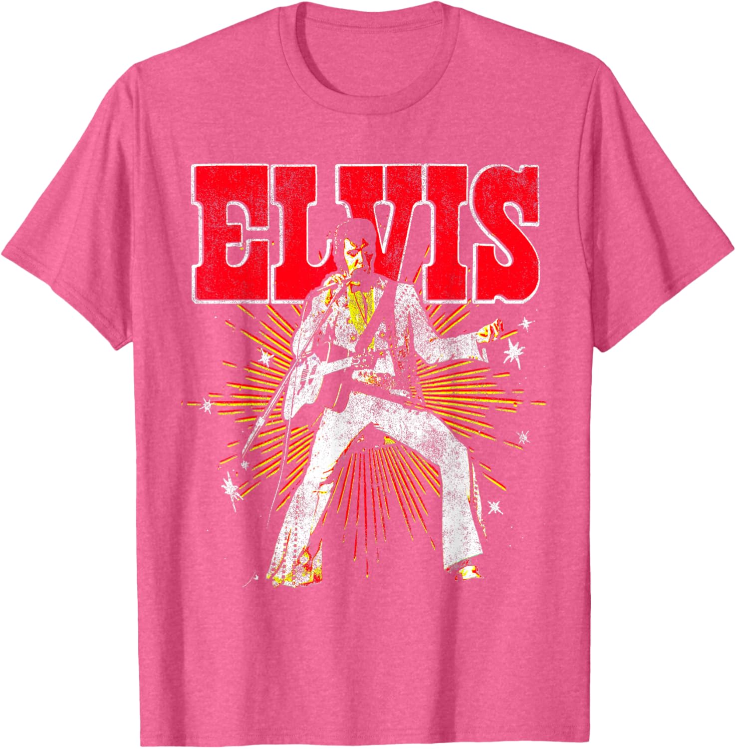 Elvis Presley Retro Short Sleeve T-Shirt for Fans and Collectors - 4