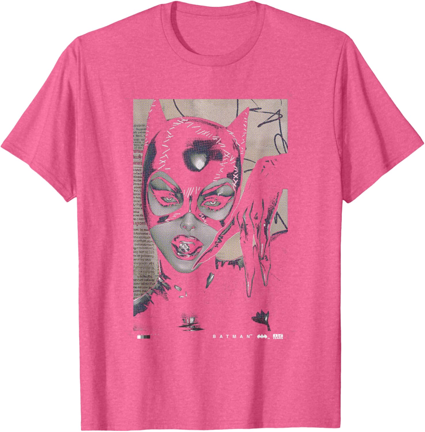 Batman Catwoman 85th Anniversary T-Shirt Vintage Comic Cover Design - 1