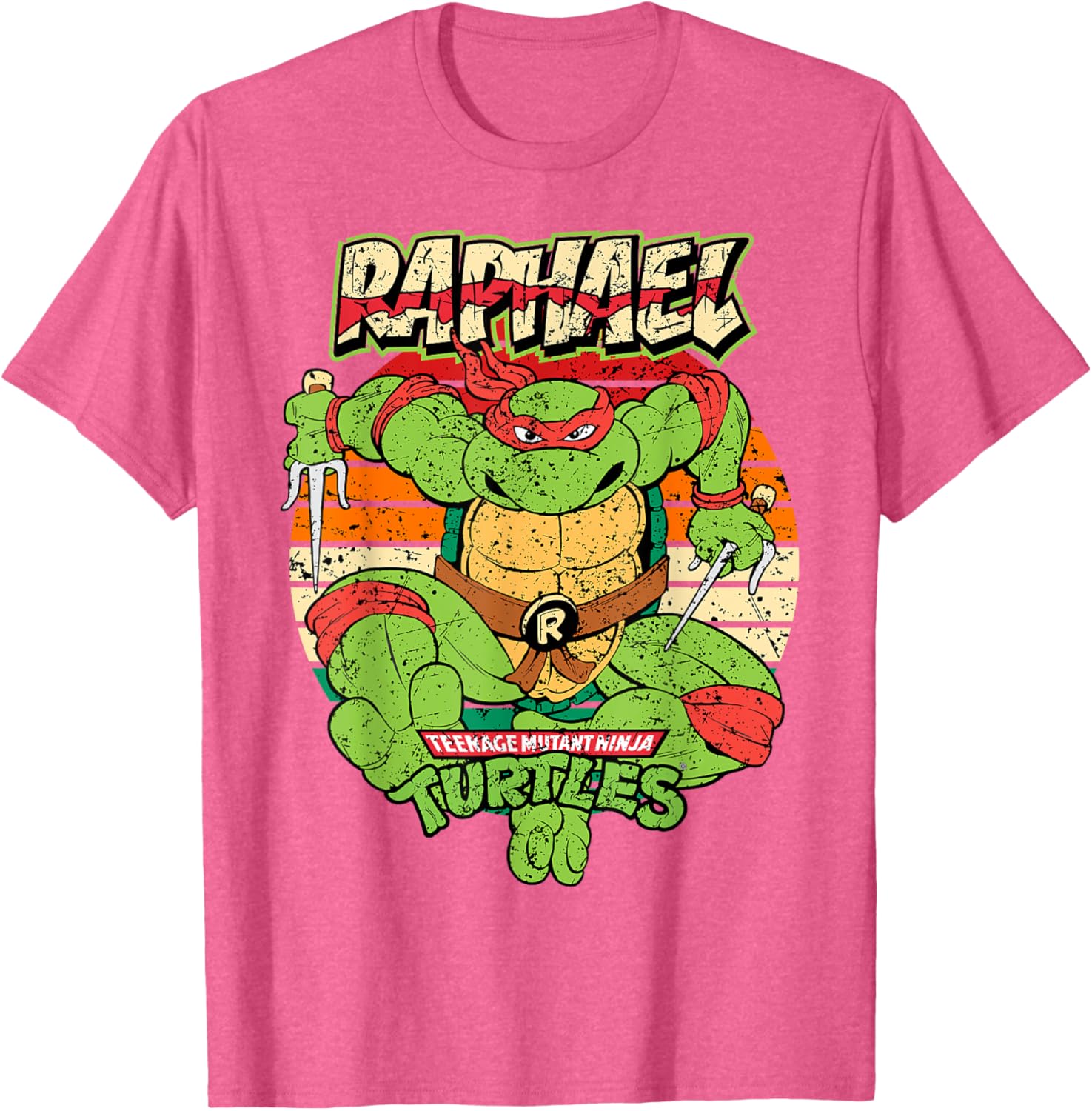 Raphael Action Sunset T-Shirt - Mademark x Teenage Mutant Ninja Turtles - 16