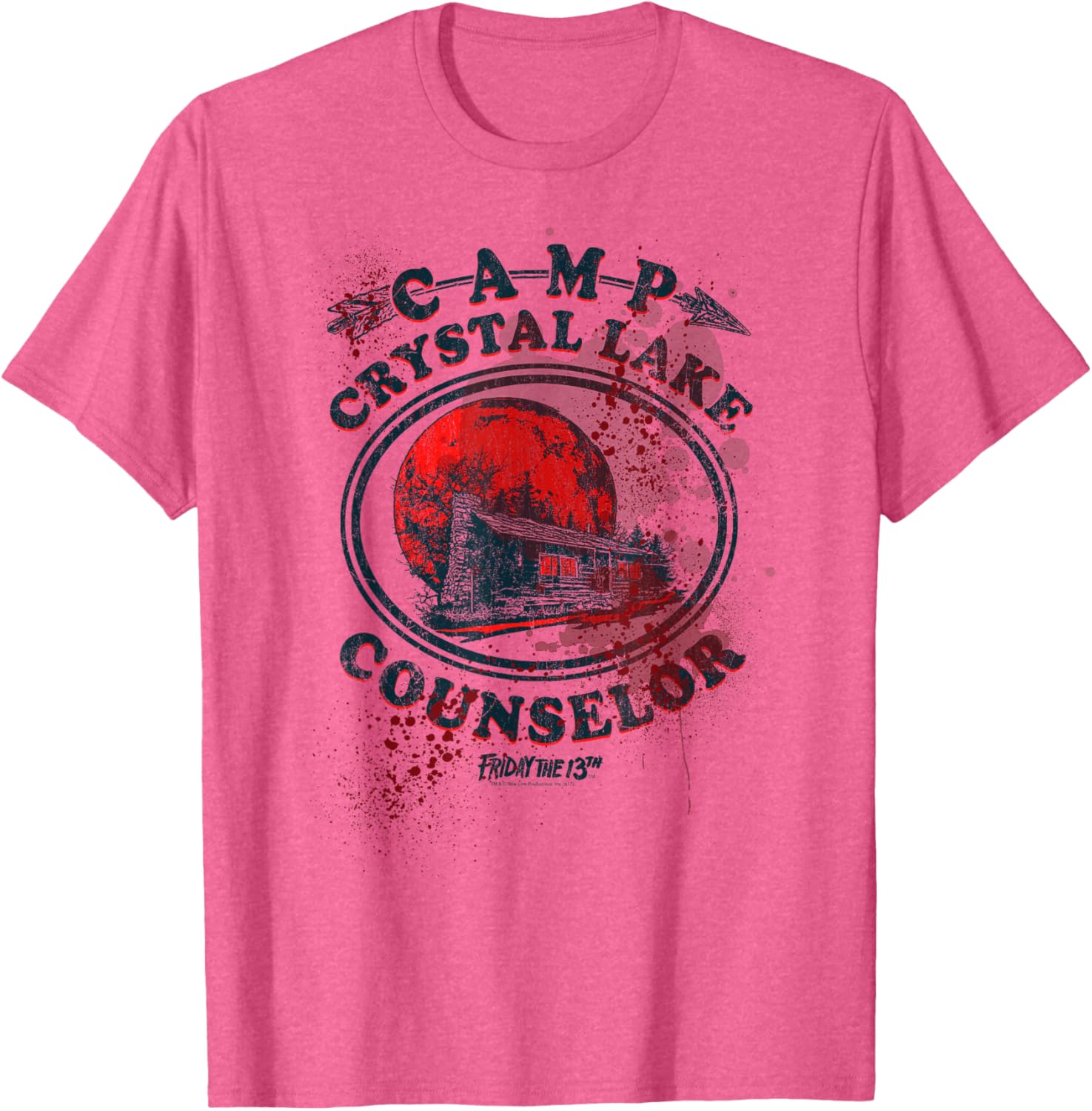 Friday the 13th Camp Counselor Victim T-Shirt for Horror Movie Fans - 2