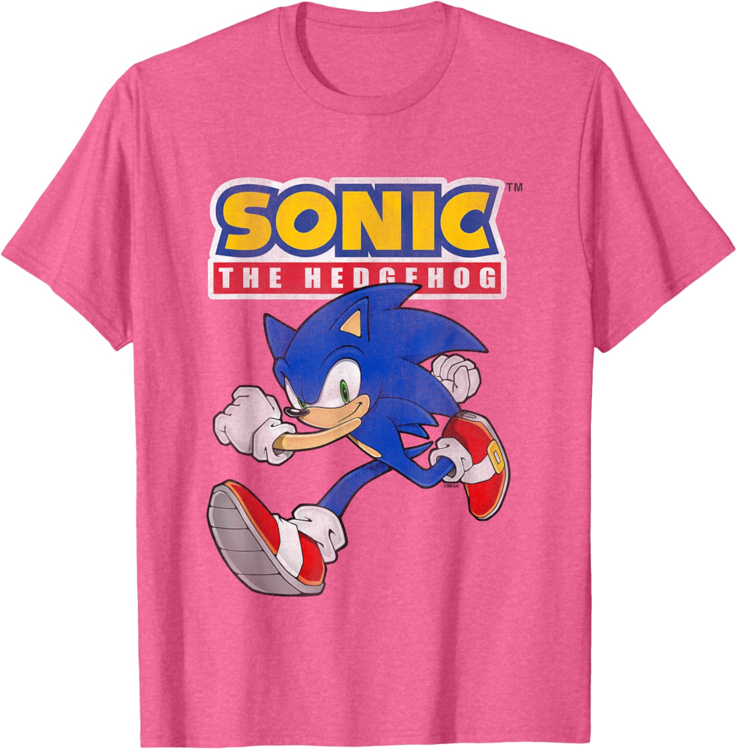 Sonic the Hedgehog Vintage Cool Portrait Graphic T-Shirt for Fans - 3
