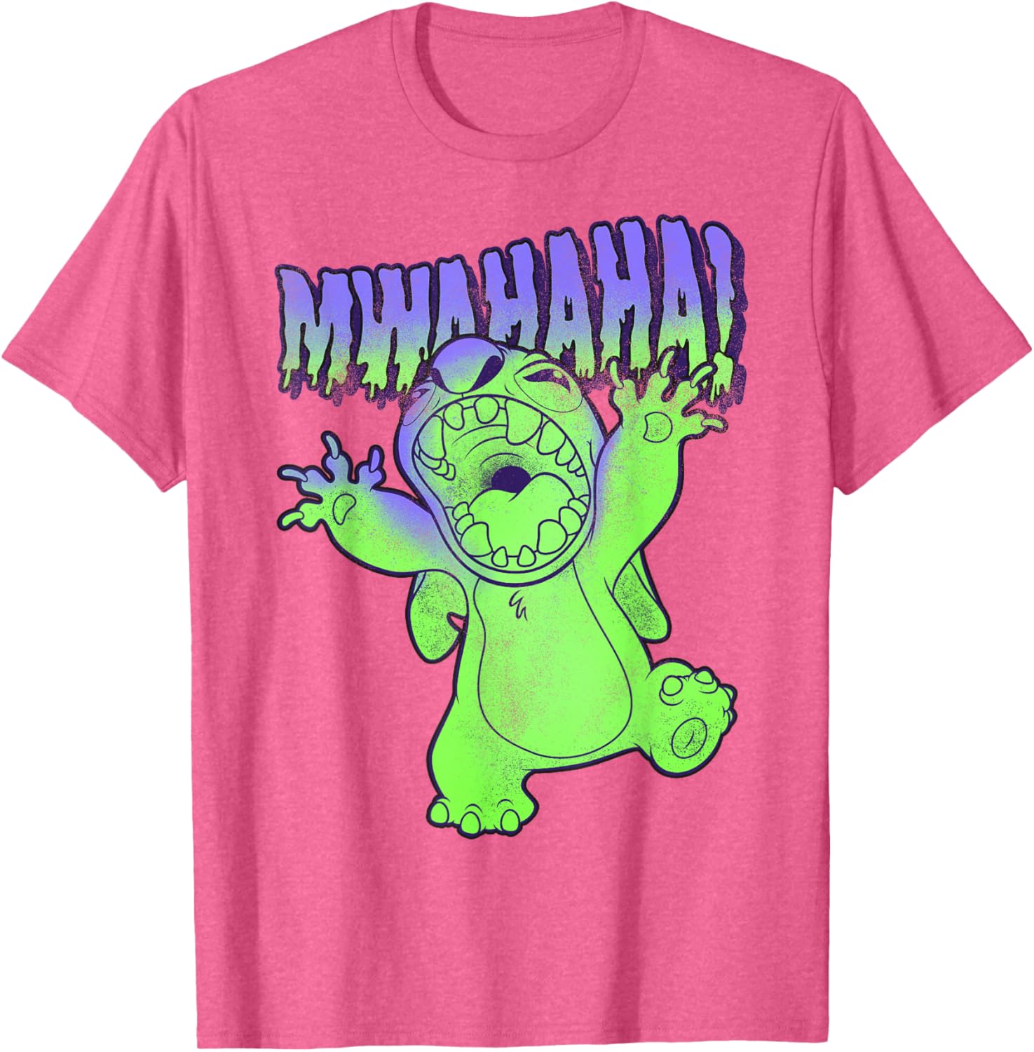 Disney Lilo & Stitch Halloween Stitch Mwahaha T-Shirt for Fun Celebrations - 6
