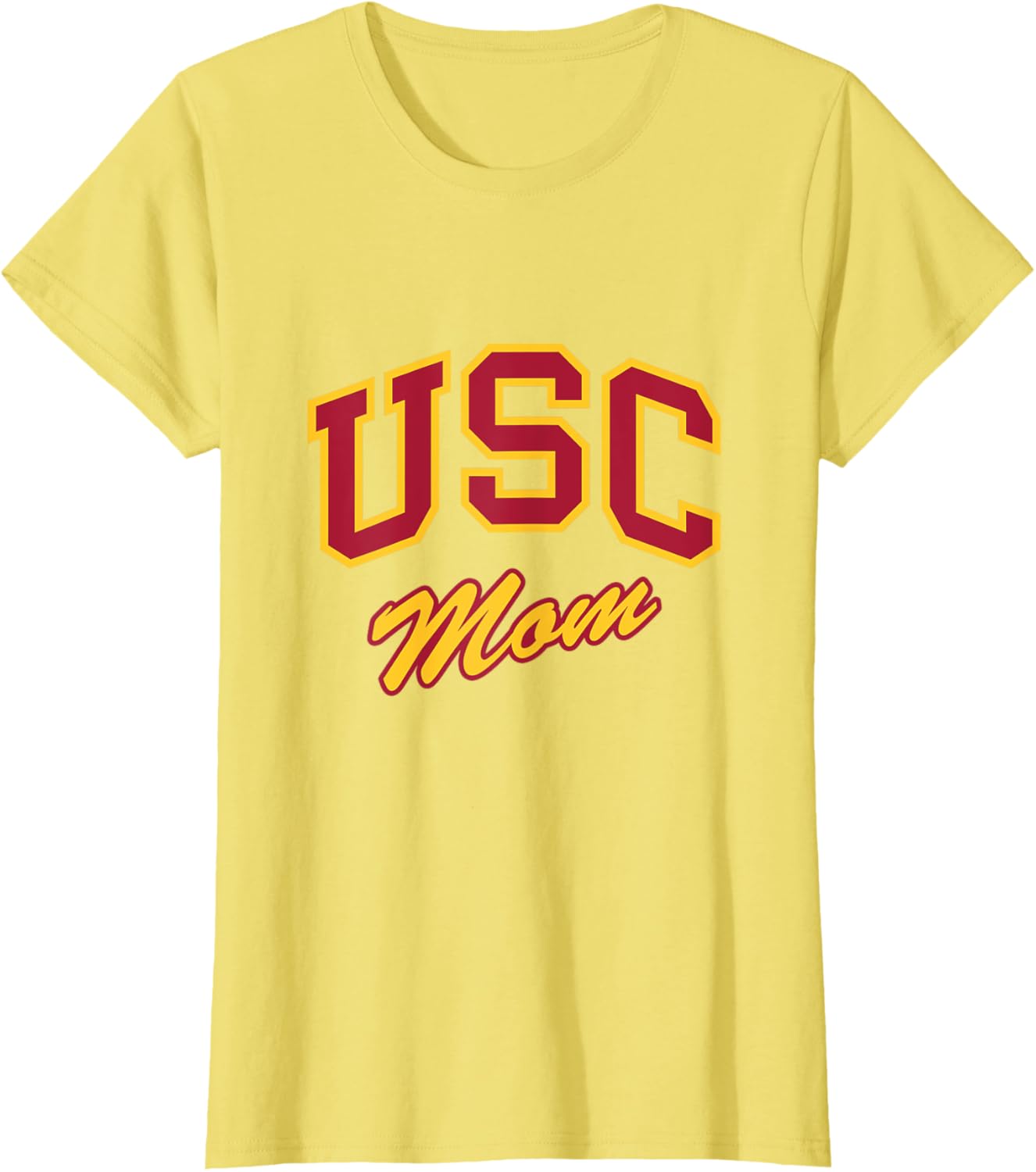 USC Mom Retro Script T-Shirt Perfect for Sports and Outdoor Activities - 6