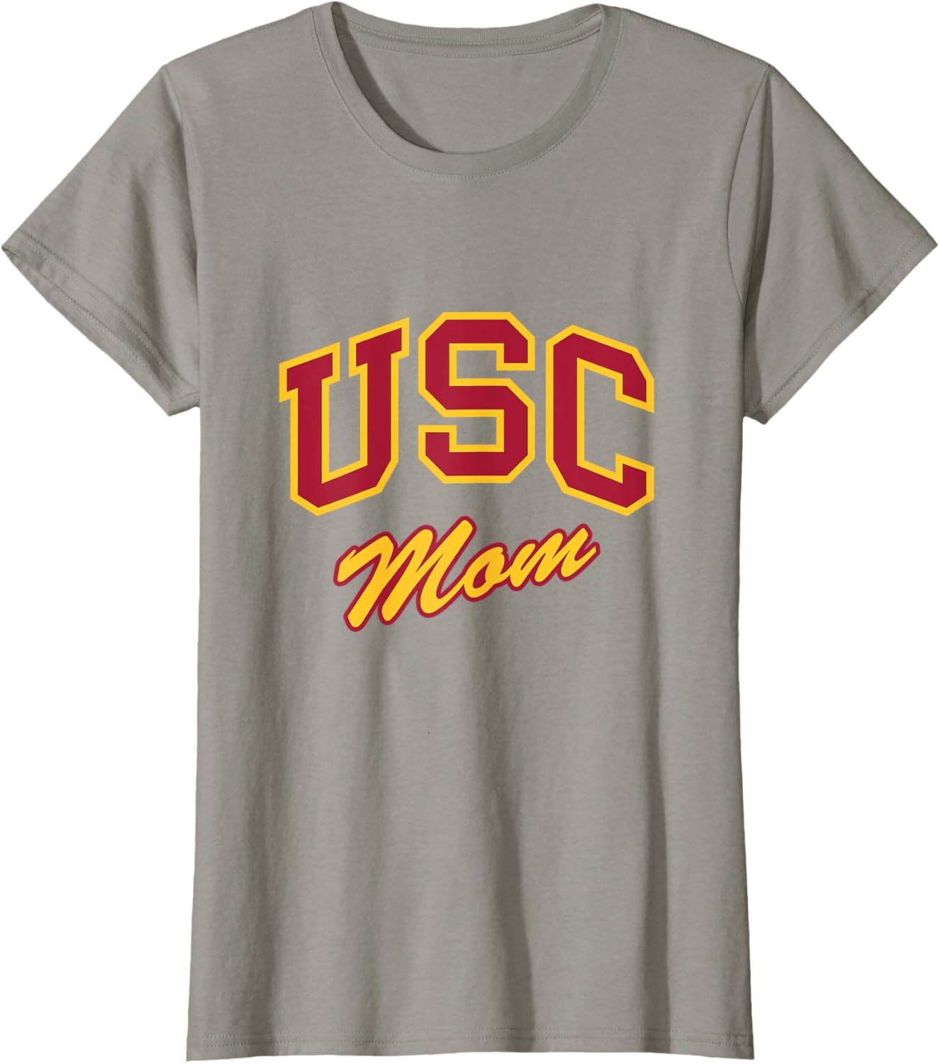 USC Mom Retro Script T-Shirt Perfect for Sports and Outdoor Activities - 18