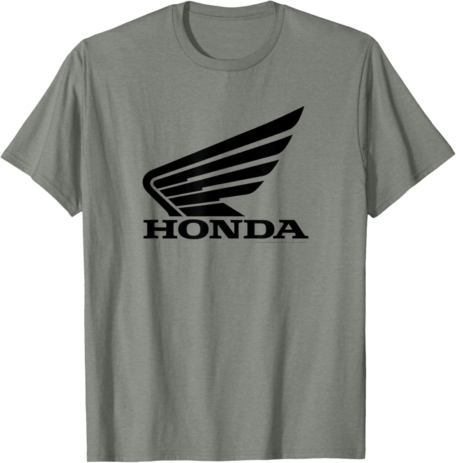 Honda Powersports Vintage Black Logo T-Shirt for Stylish Riders - 2