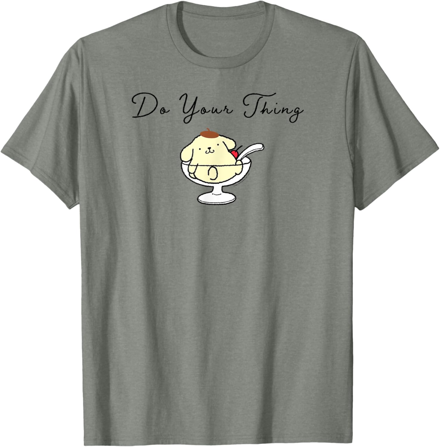 Pompompurin Do Your Thing T-Shirt Cute Character Apparel for Fans - 17