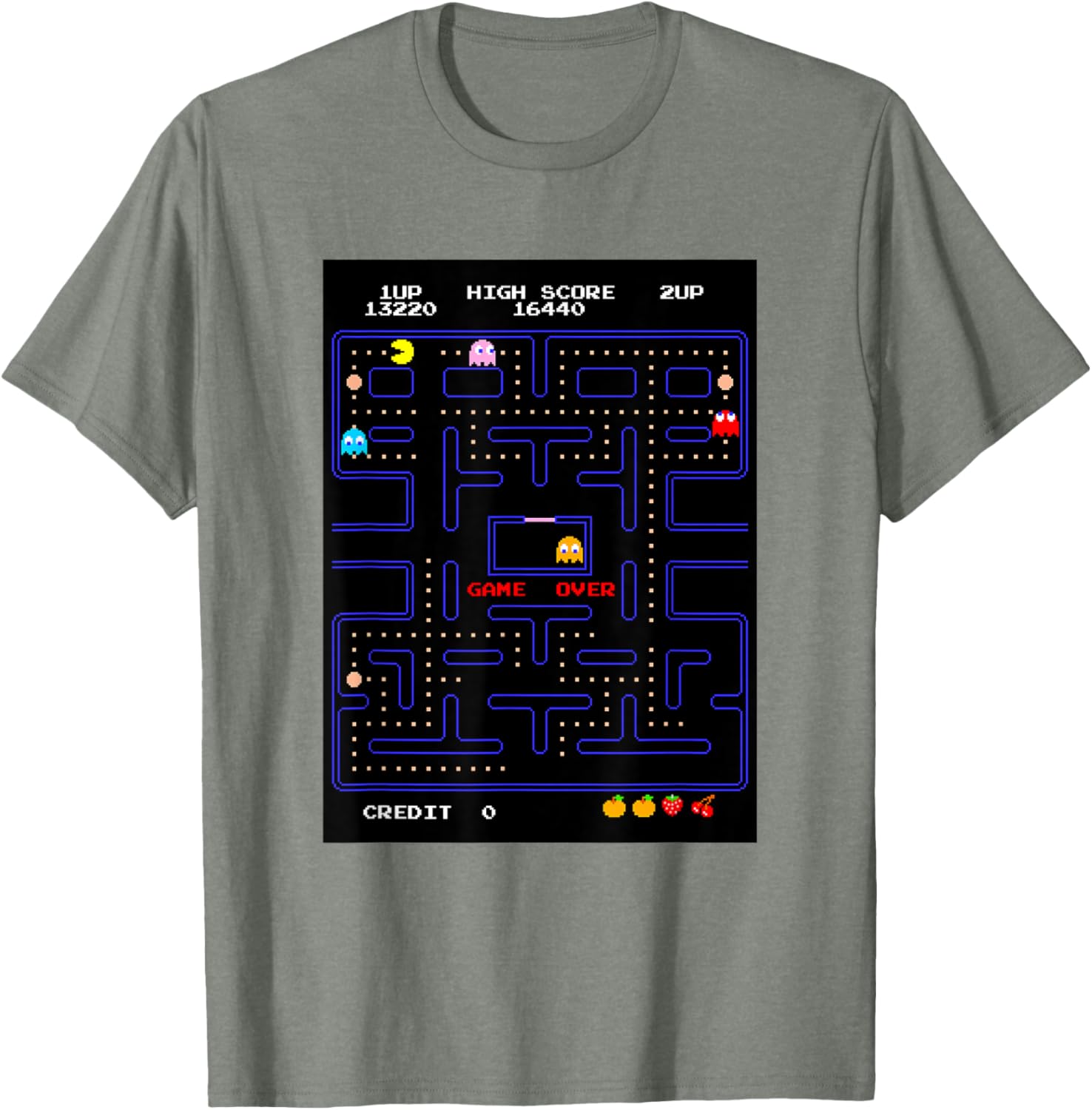 PAC-MAN T-Shirt for Gamers - Retro Arcade Style Fashion Top - 5