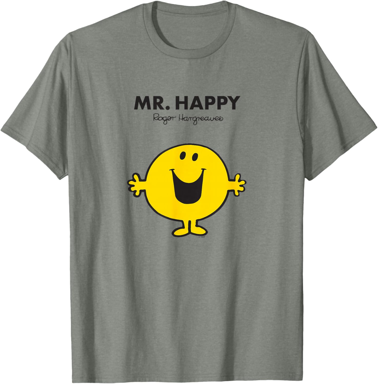 Mr Happy T-Shirt for Kids and Adults | Fun Mr Men Character Apparel - 3