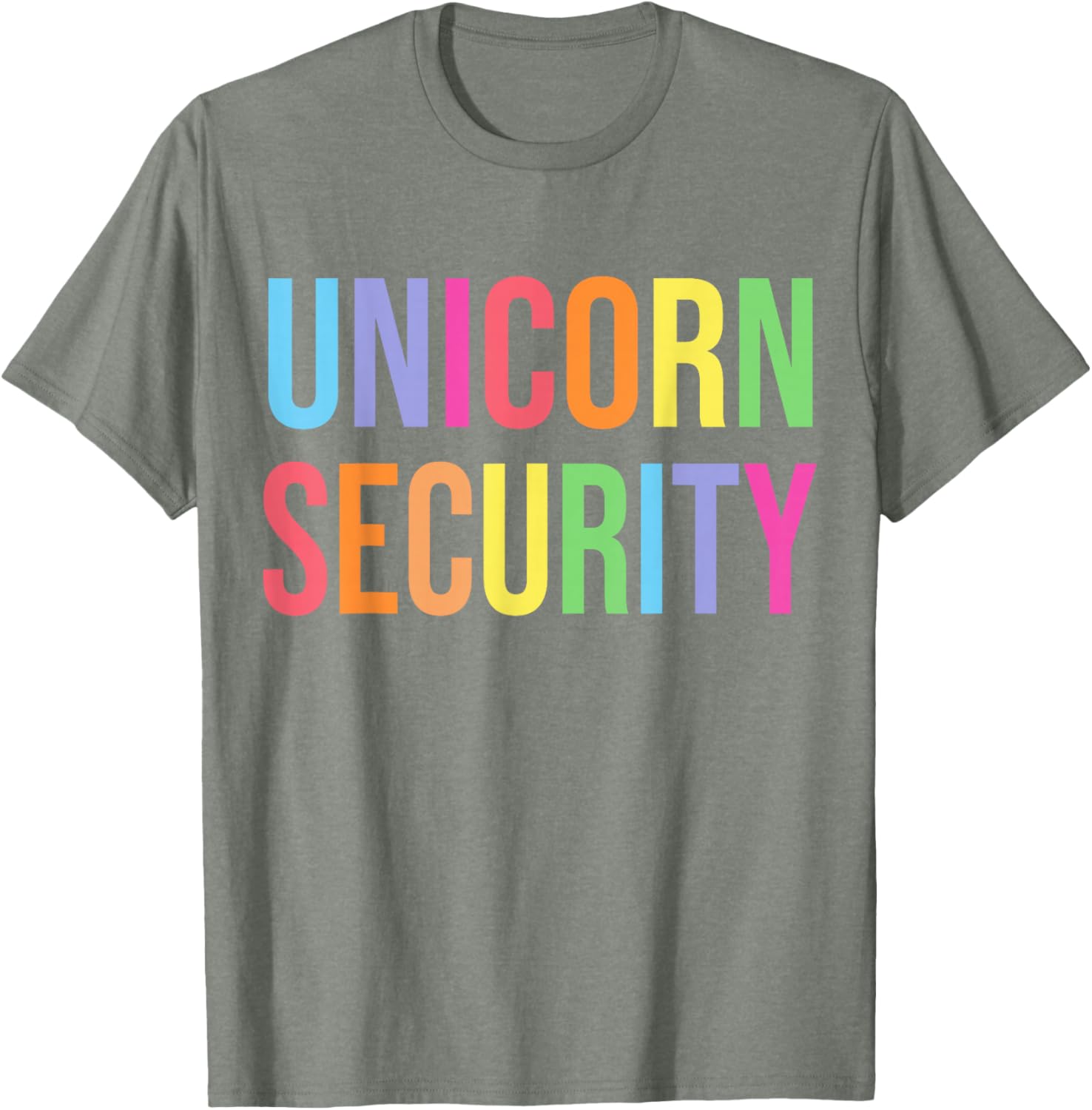 Halloween Family Costume Unicorn Security T-Shirt for Mom, Dad, Daughter - 12