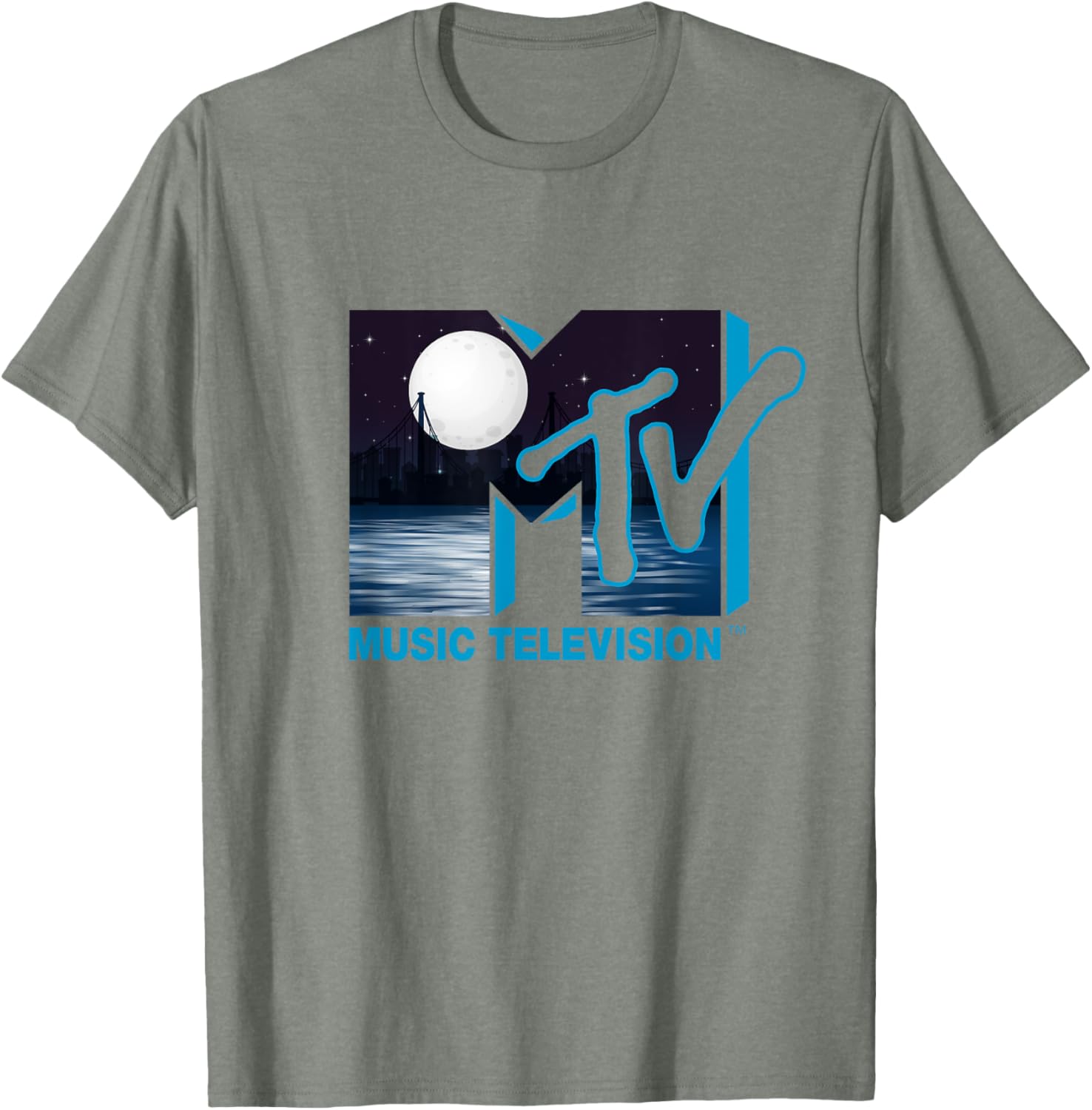 Mademark x MTV Full Moon City Logo T-Shirt - Stylish Graphic Tee - 8