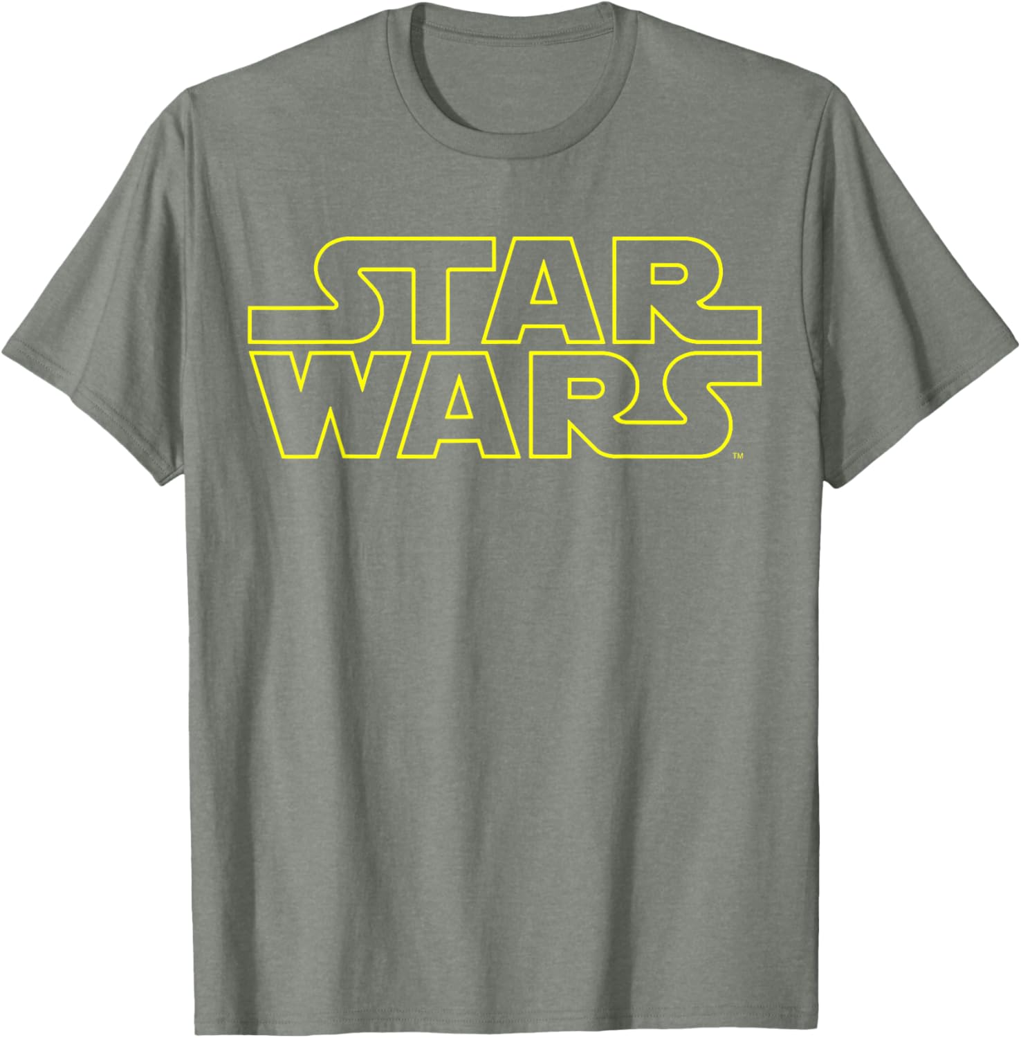 Star Wars Simple Title Logo T-Shirt for Fans | Disney+ Apparel - 8