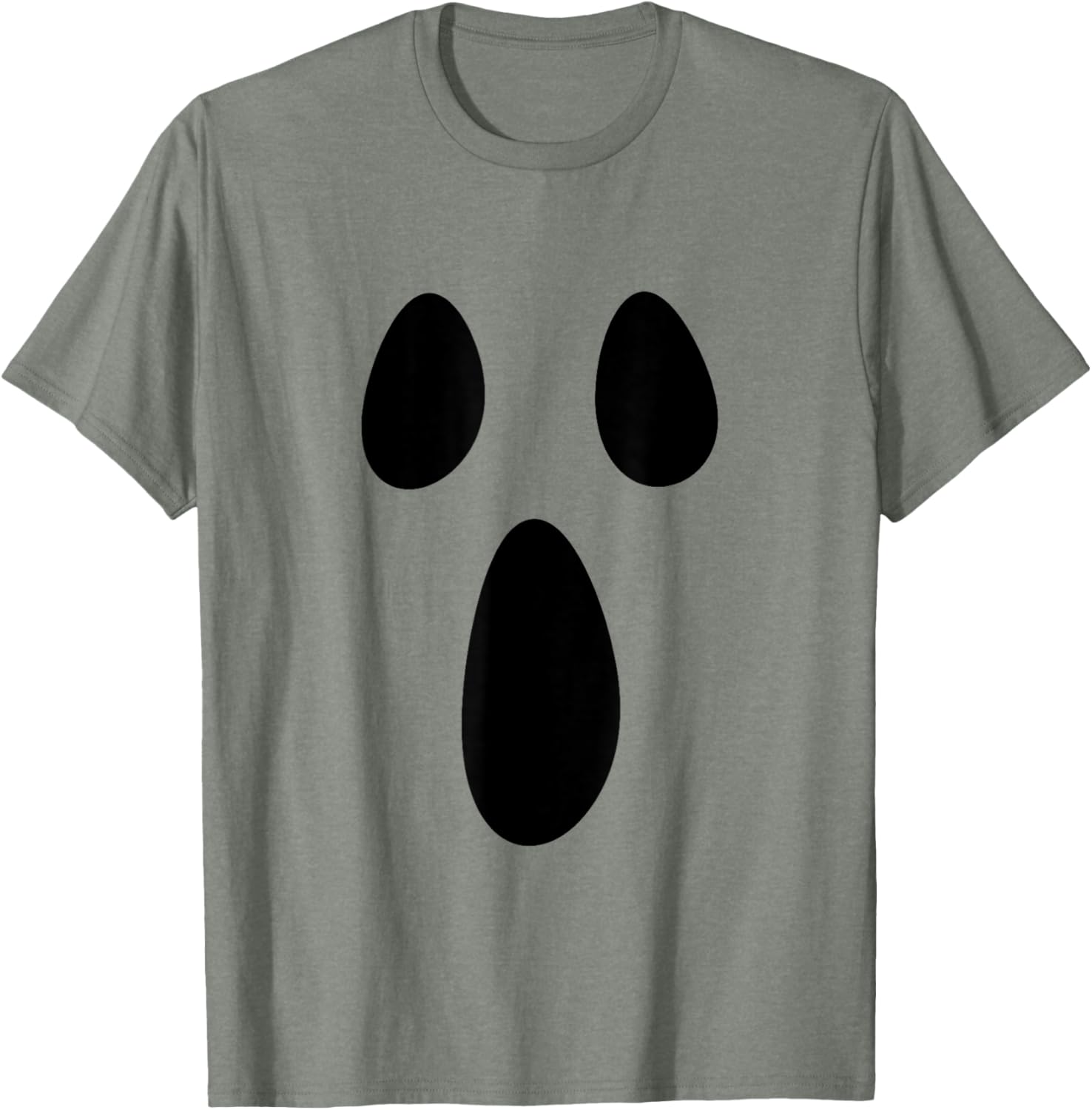 Ghost Silly Face Spooky Halloween Costume T-Shirt for Fun Celebrations - 15