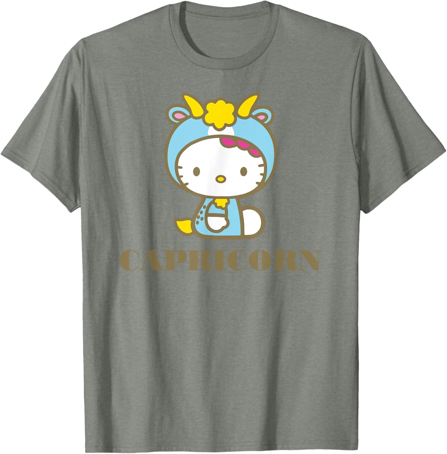 Hello Kitty Capricorn T-Shirt Cute Zodiac Sign Apparel for Fans - 23