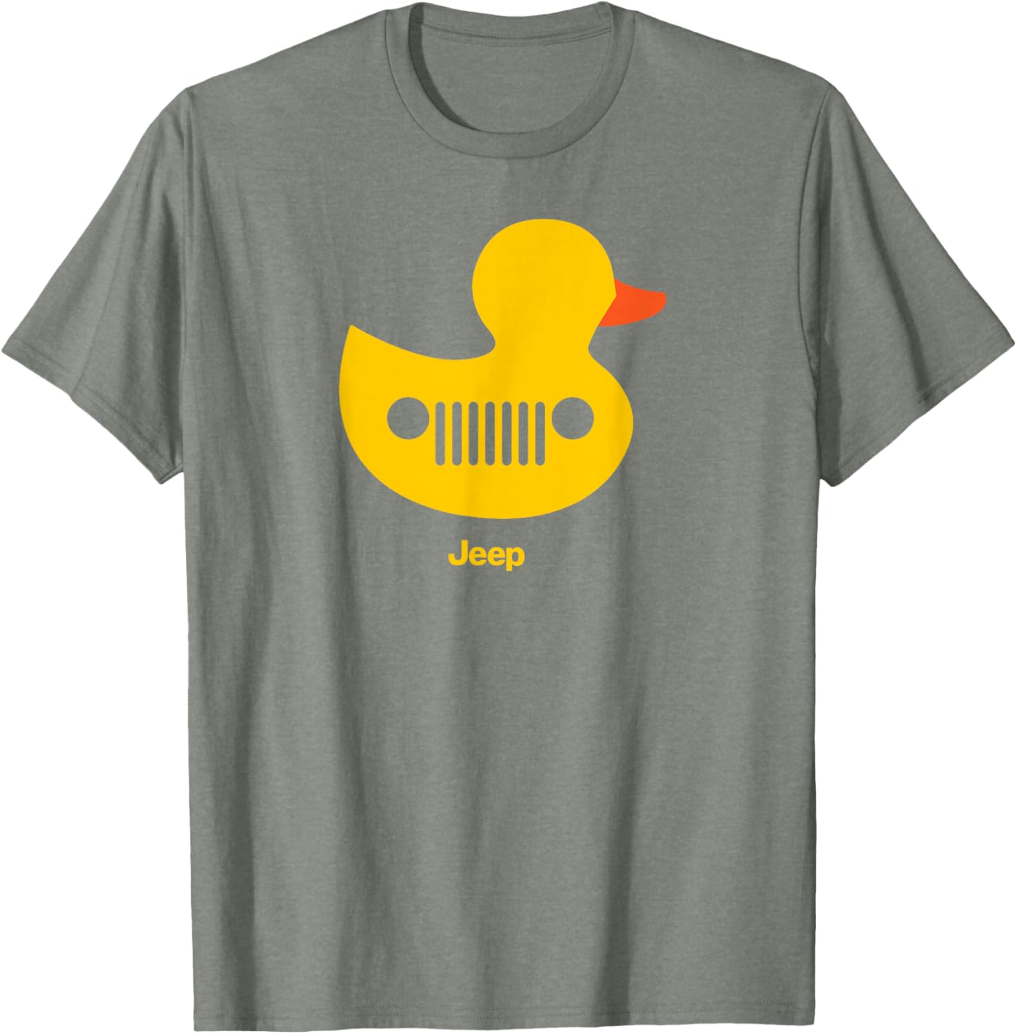 Duck Duck Jeep Grille T-Shirt for Jeep Lovers - Fun Off-Road Style Apparel - 5