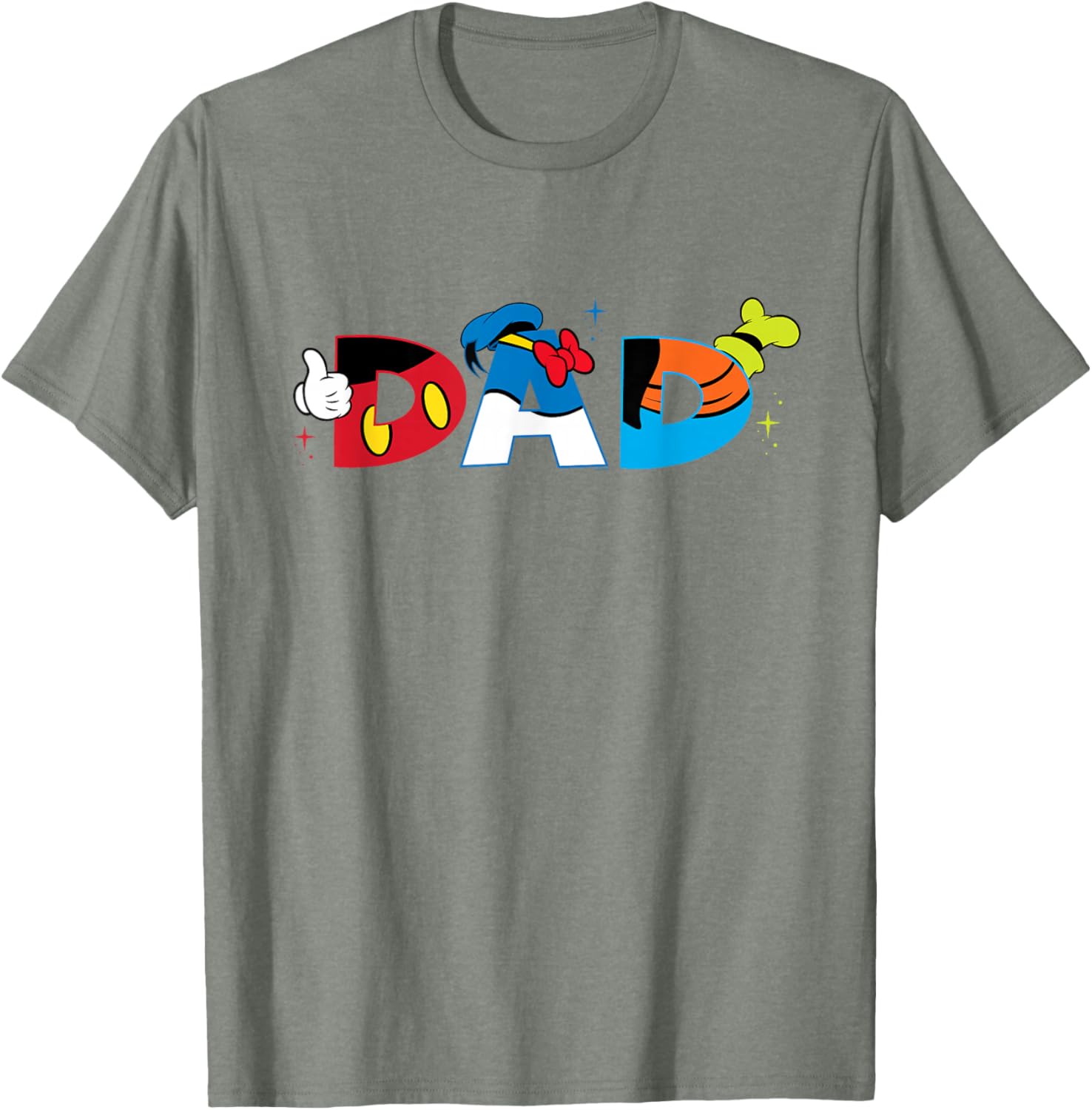 Mickey Mouse and Friends Dad T-Shirt Perfect for Father's Day Gifts - 5