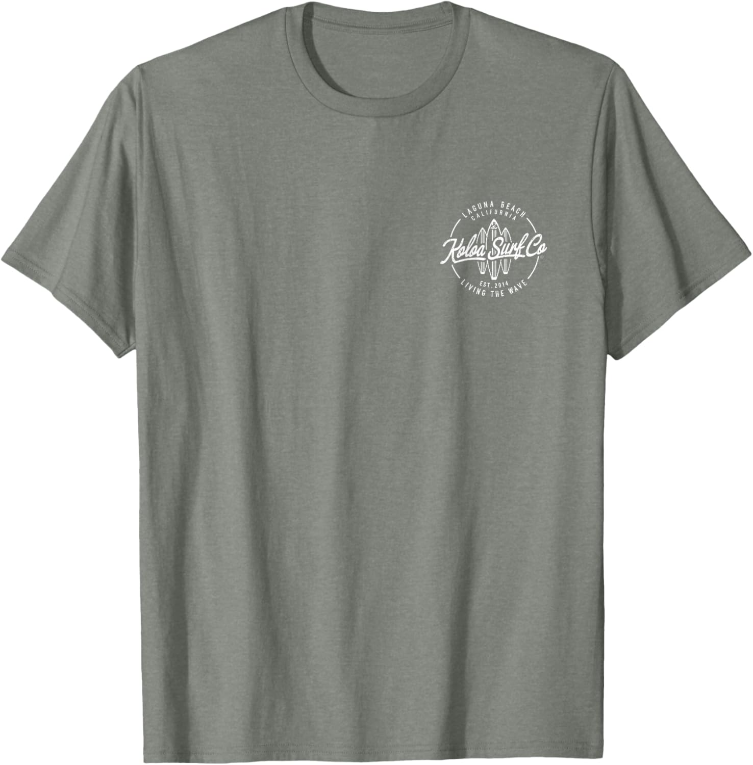 Koloa Surf Laguna Logo Graphic T-Shirt Lightweight Casual Wear - 13