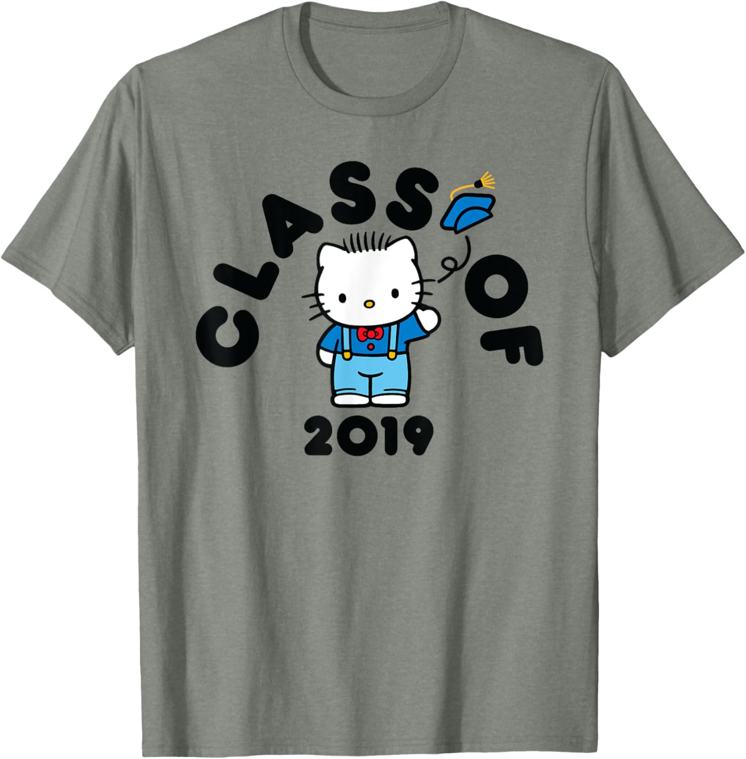 Dear Daniel Hello Kitty 2019 Graduation T-Shirt for Celebrating Achievements - 1