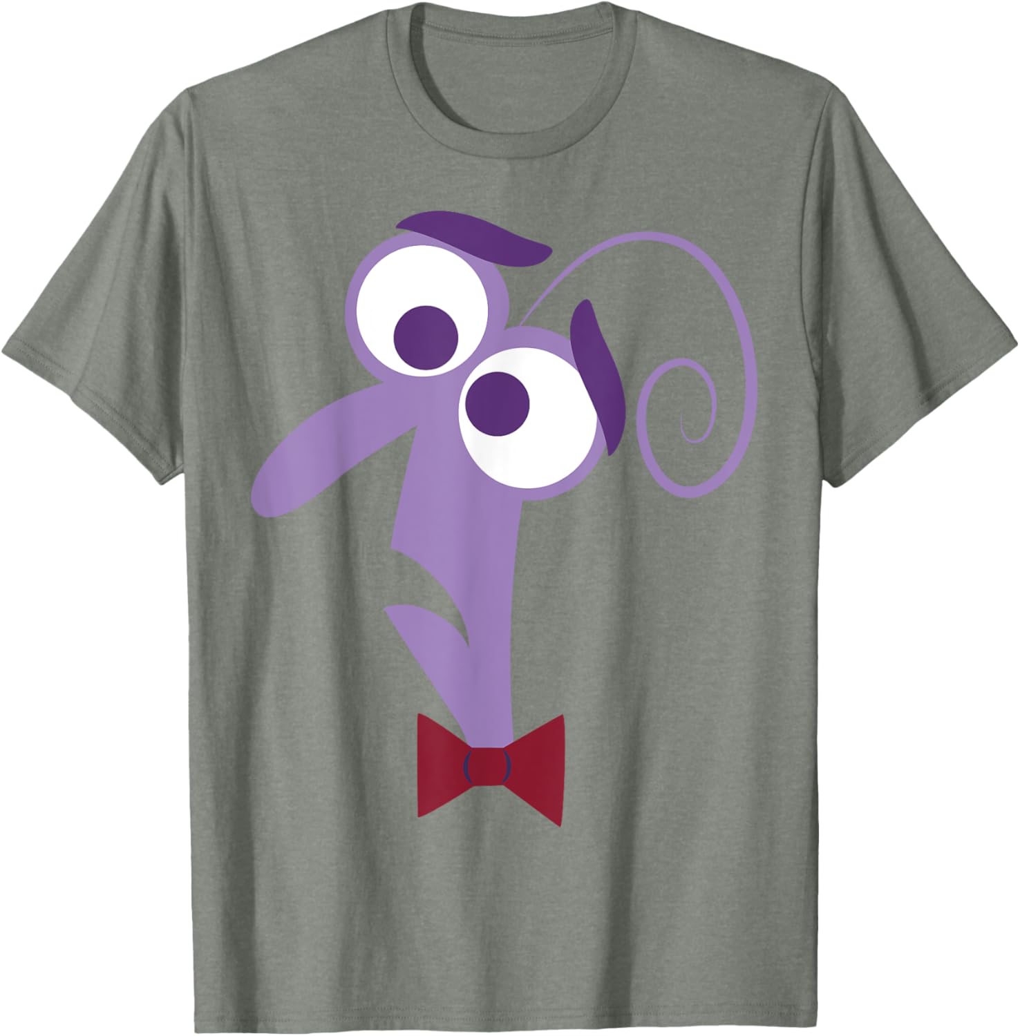 Disney Pixar Inside Out Fear Face Halloween T-Shirt for Fun Celebrations - 5