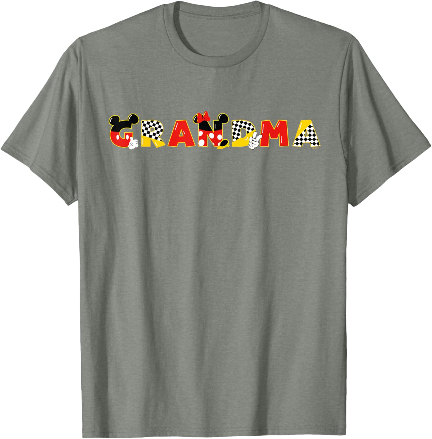 Disney Mickey and Minnie Grandma Gift Family Vacation T-Shirt for Trips - 18
