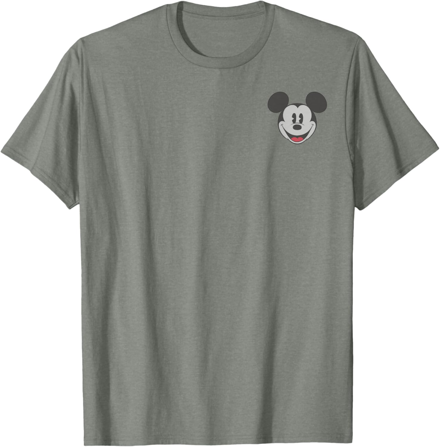 Disney Mickey and Friends Retro Smiling Mickey Pocket Logo T-Shirt - 10