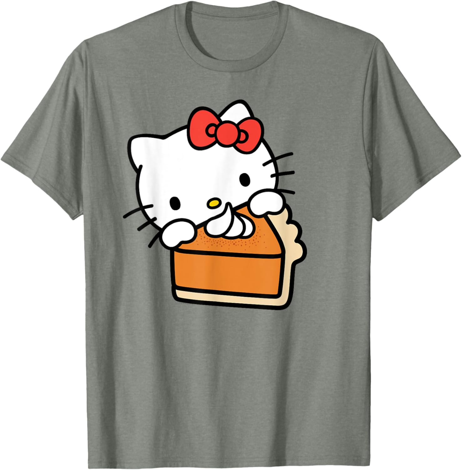 Hello Kitty Pumpkin Pie T-Shirt Cute Fall Fashion for Kids and Adults - 8