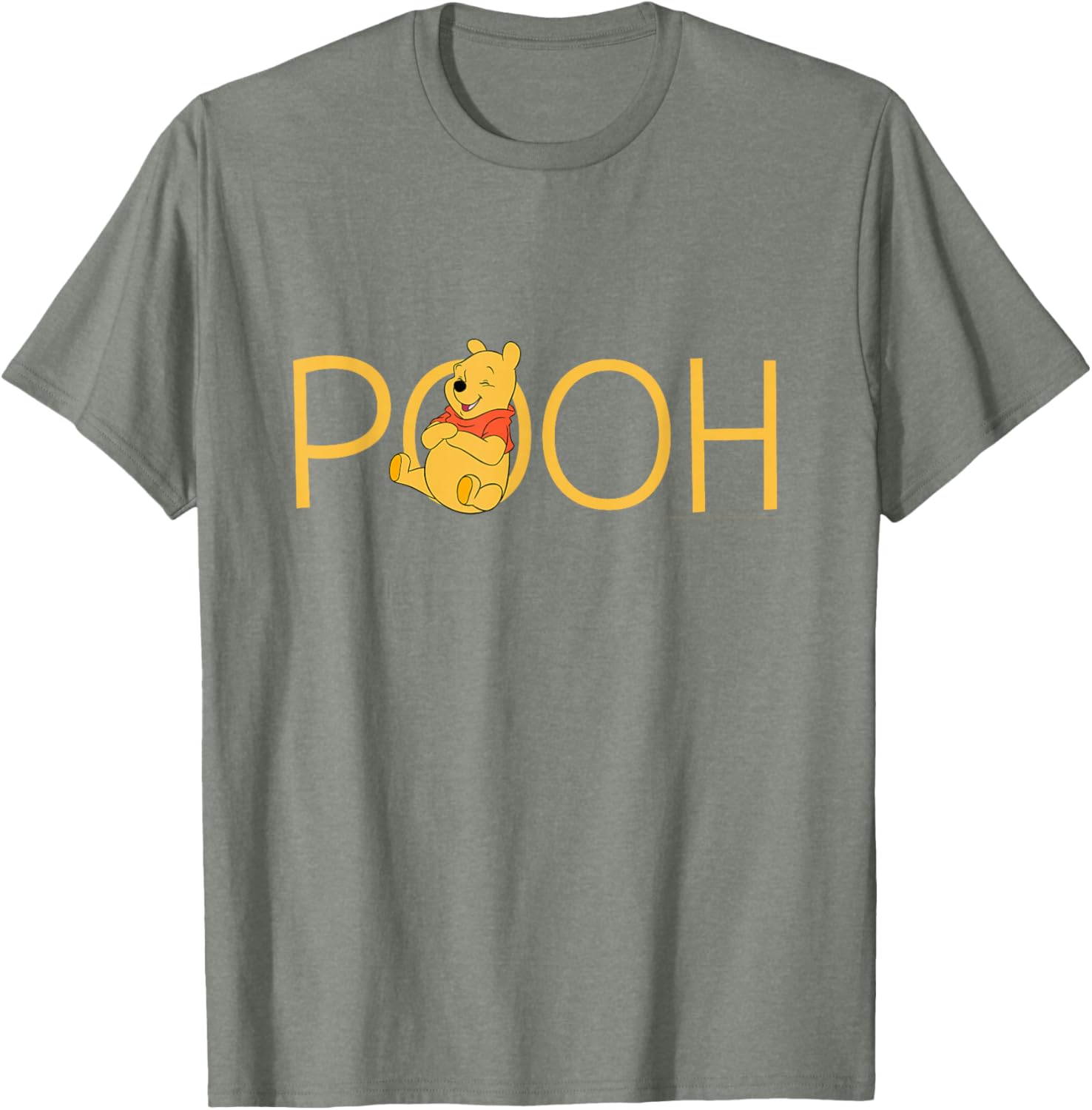 Disney Winnie the Pooh Classic Lettering T-Shirt for Kids and Adults - 8
