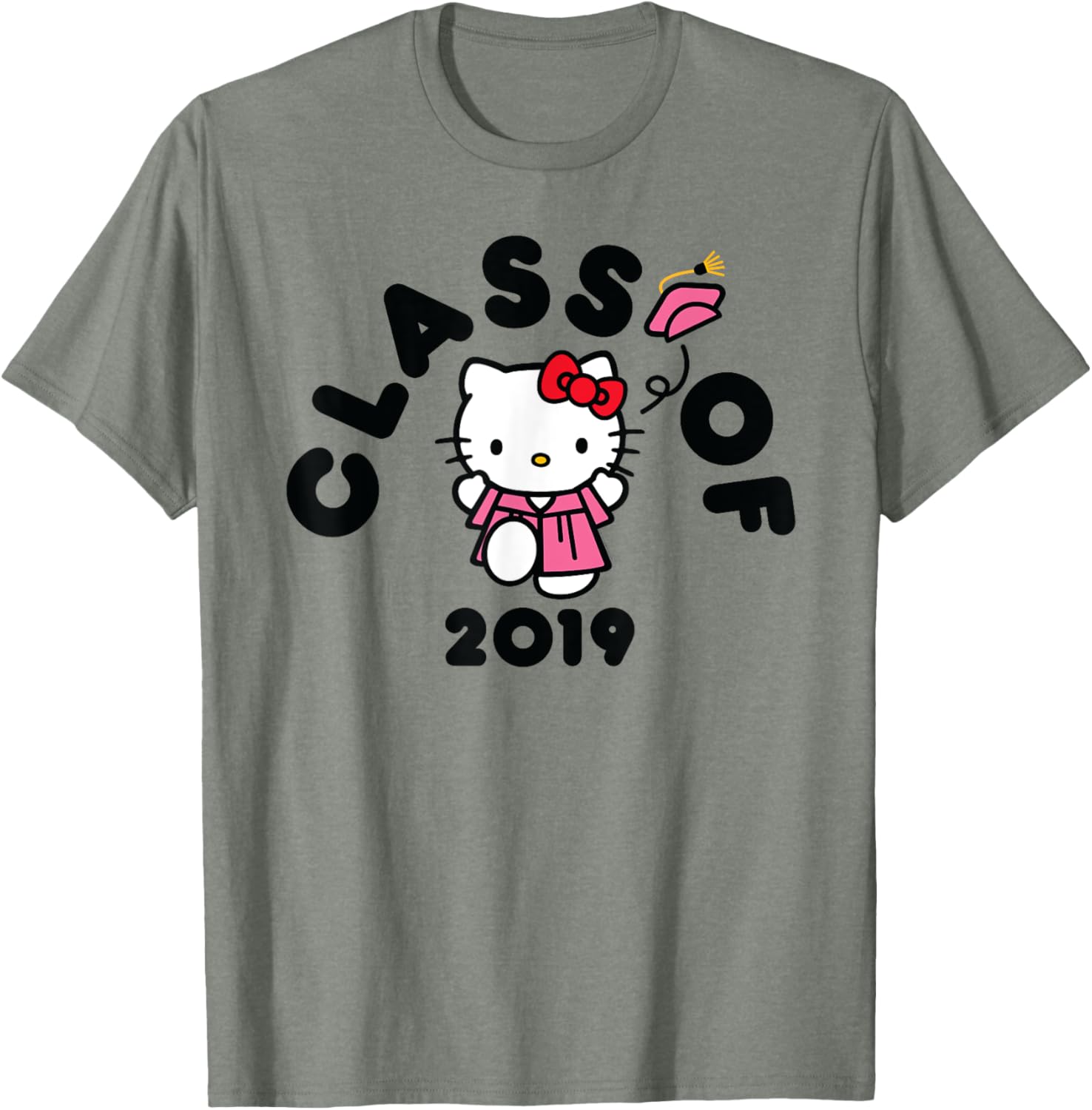 Hello Kitty 2019 Graduation Seniors T-Shirt for Stylish Celebrations - 6