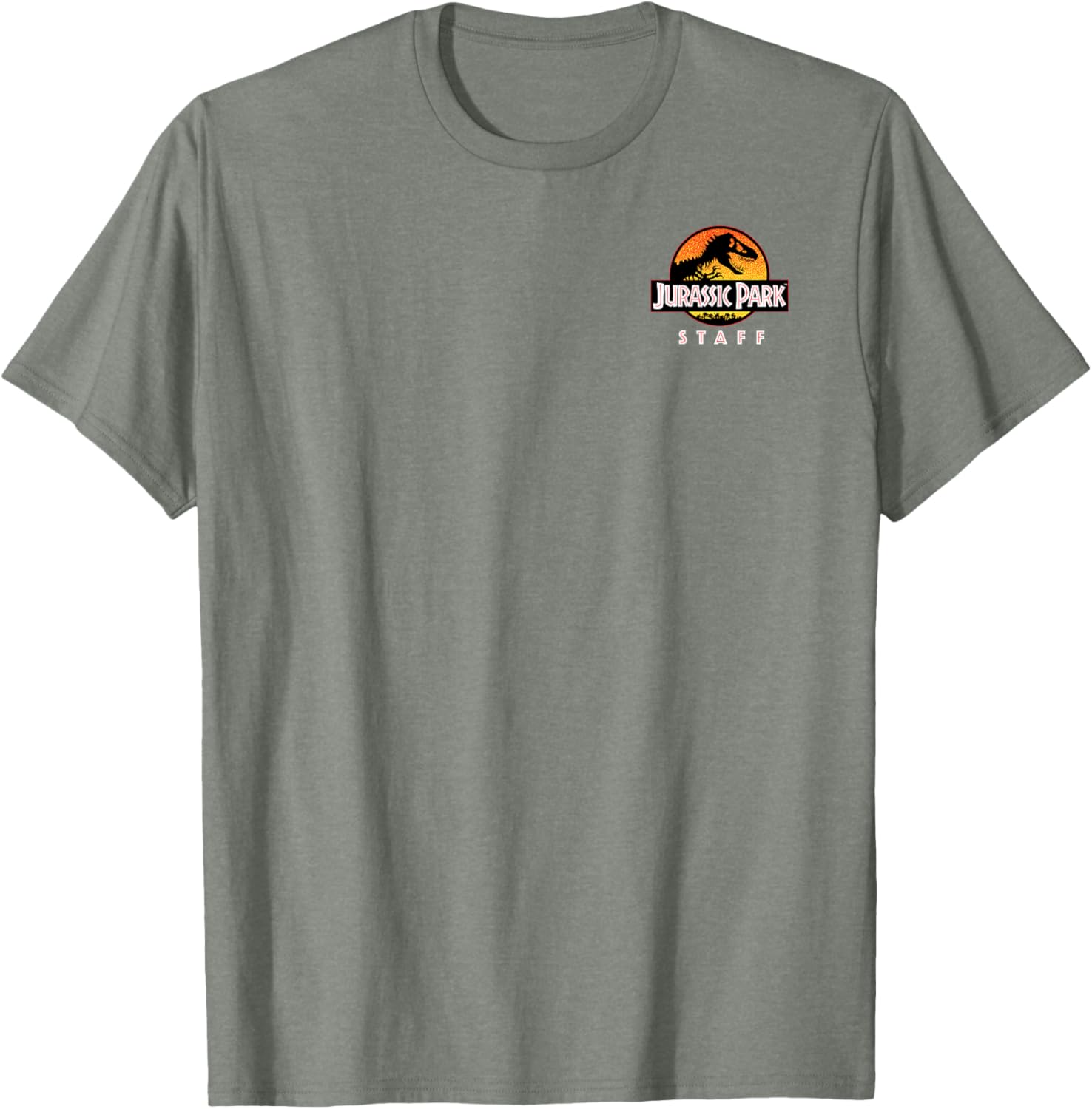Jurassic Park Ranger Staff Uniform T-Shirt for Dinosaur Lovers - 17