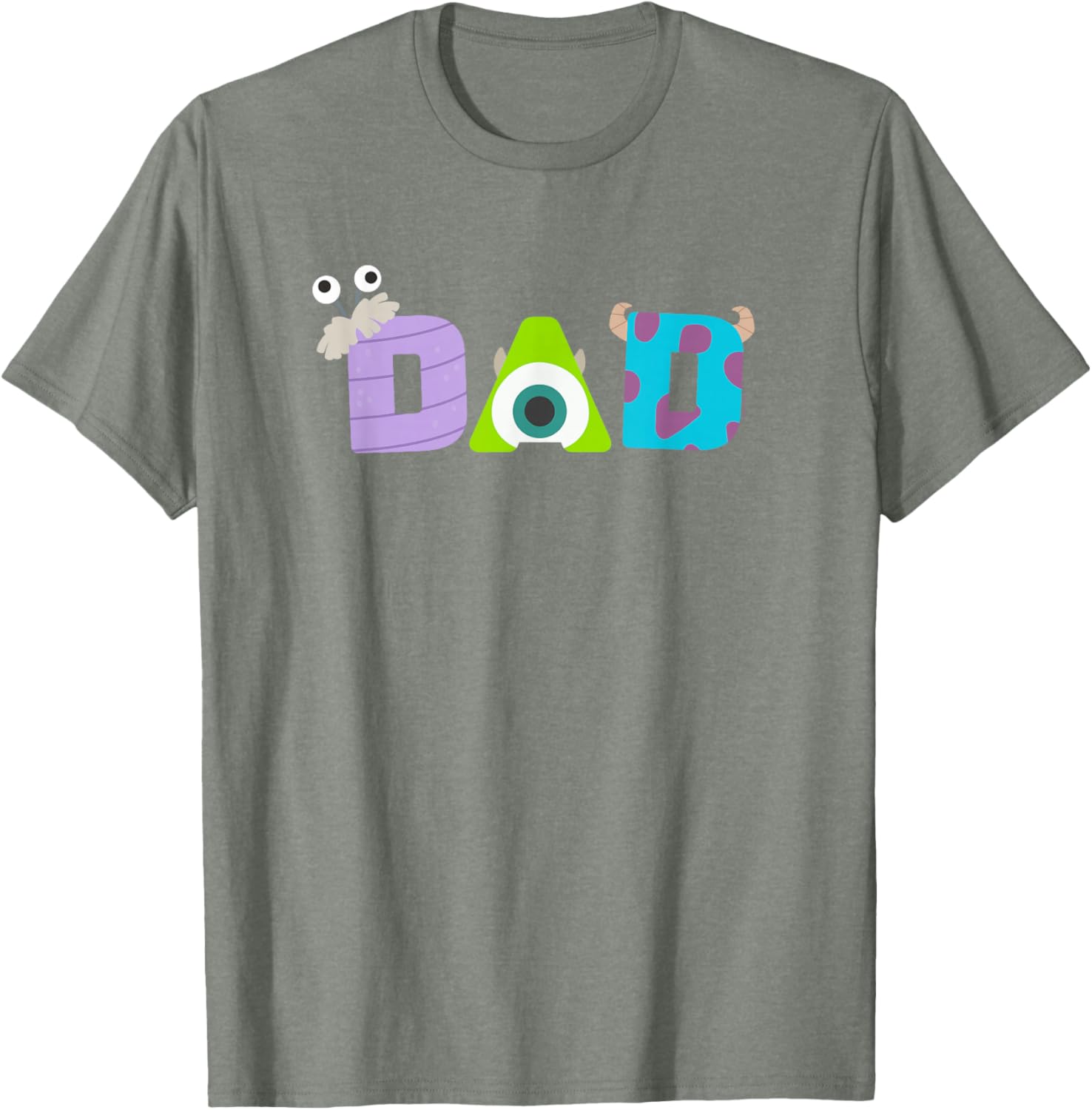 Monsters Inc Dad Father's Day T-Shirt Fun Gift for Dads and Fans - 8