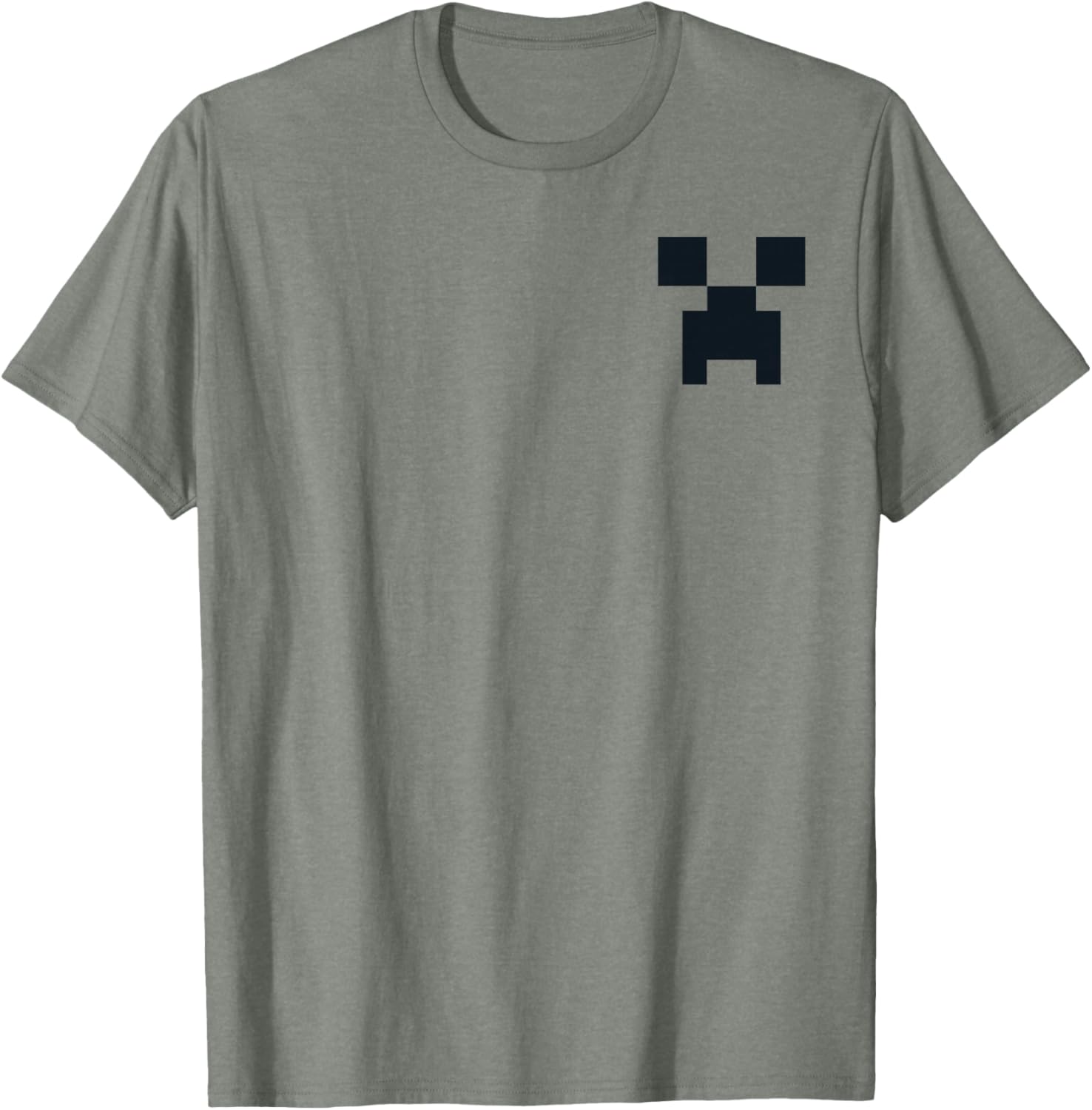 Minecraft Creeper Pocket Size T-Shirt for Kids and Adults, Fun Apparel - 3