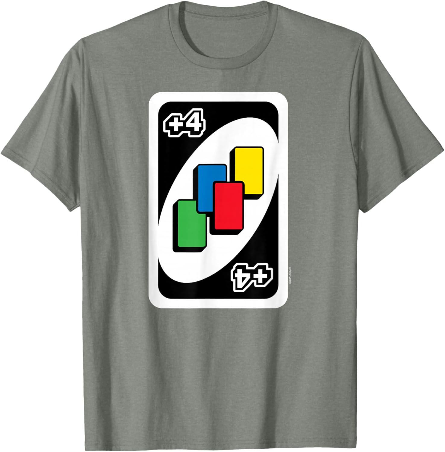 UNO Draw Four Card T-Shirt Fun Casual Wear for Game Lovers - 11