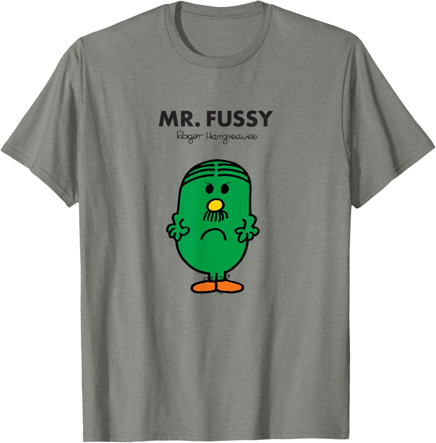 Mr. Fussy T-Shirt for Kids - Fun Mr. Men Clothing and Accessories - 12