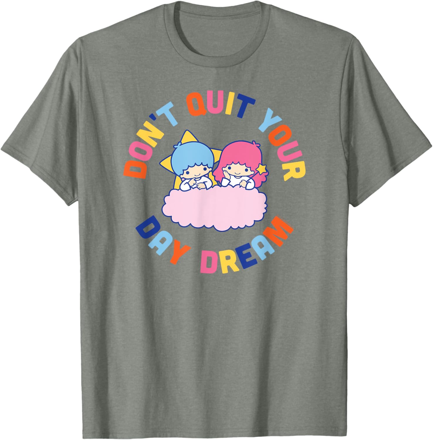 Little Twin Stars Day Dream T-Shirt for Ultra Cute Casual Style - 12