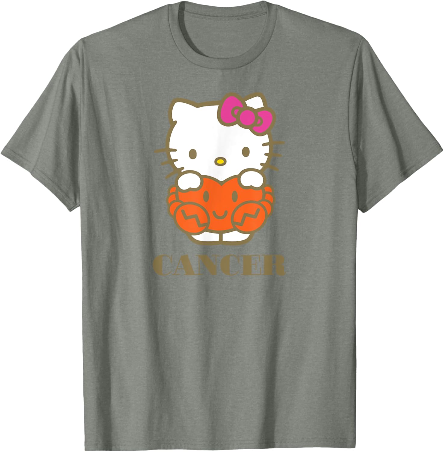 Cute Hello Kitty Zodiac Cancer T-Shirt for Stylish Fans and Collectors - 15