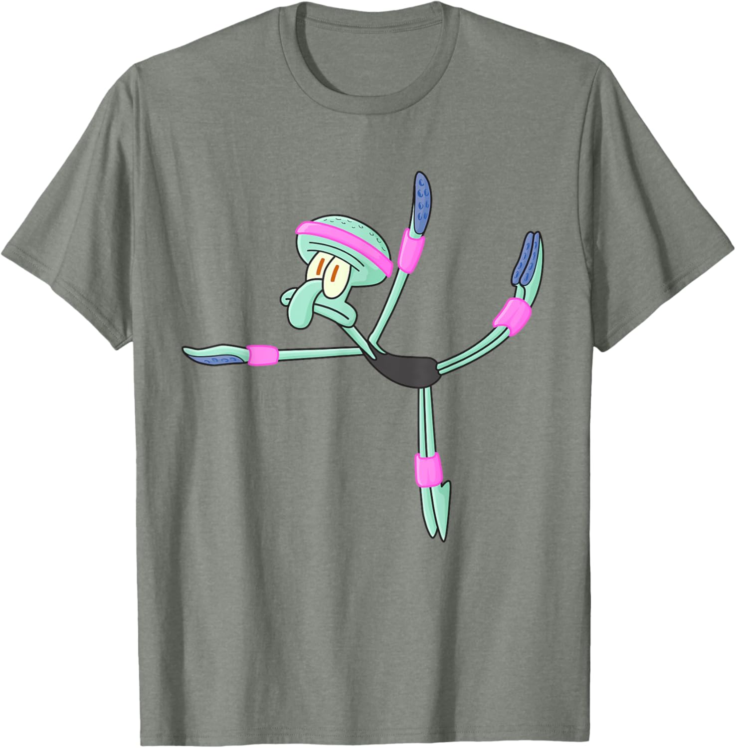 Mademark SpongeBob Squidward Ballerina T-Shirt for Fun Fashion Lovers - 17